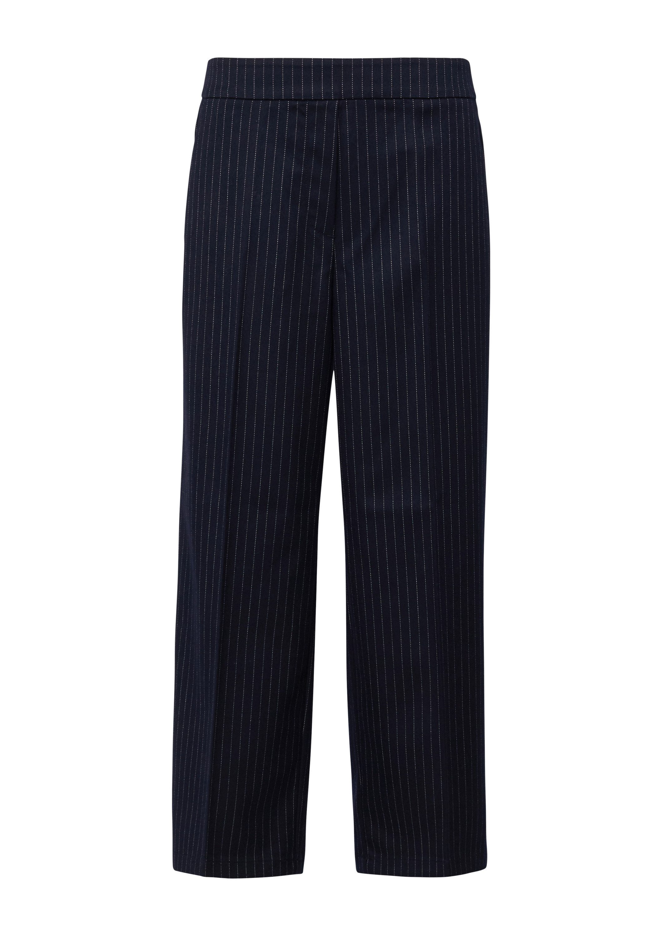 s.Oliver Culotte Hose Culotte mit Elastikbund und Nadelstreifen günstig online kaufen
