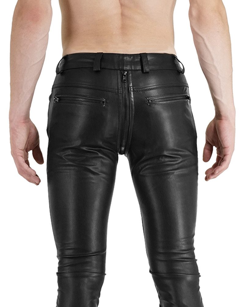 BOCKLE Lederhose Bockle® Faux NEW GAY-ZIP günstig online kaufen