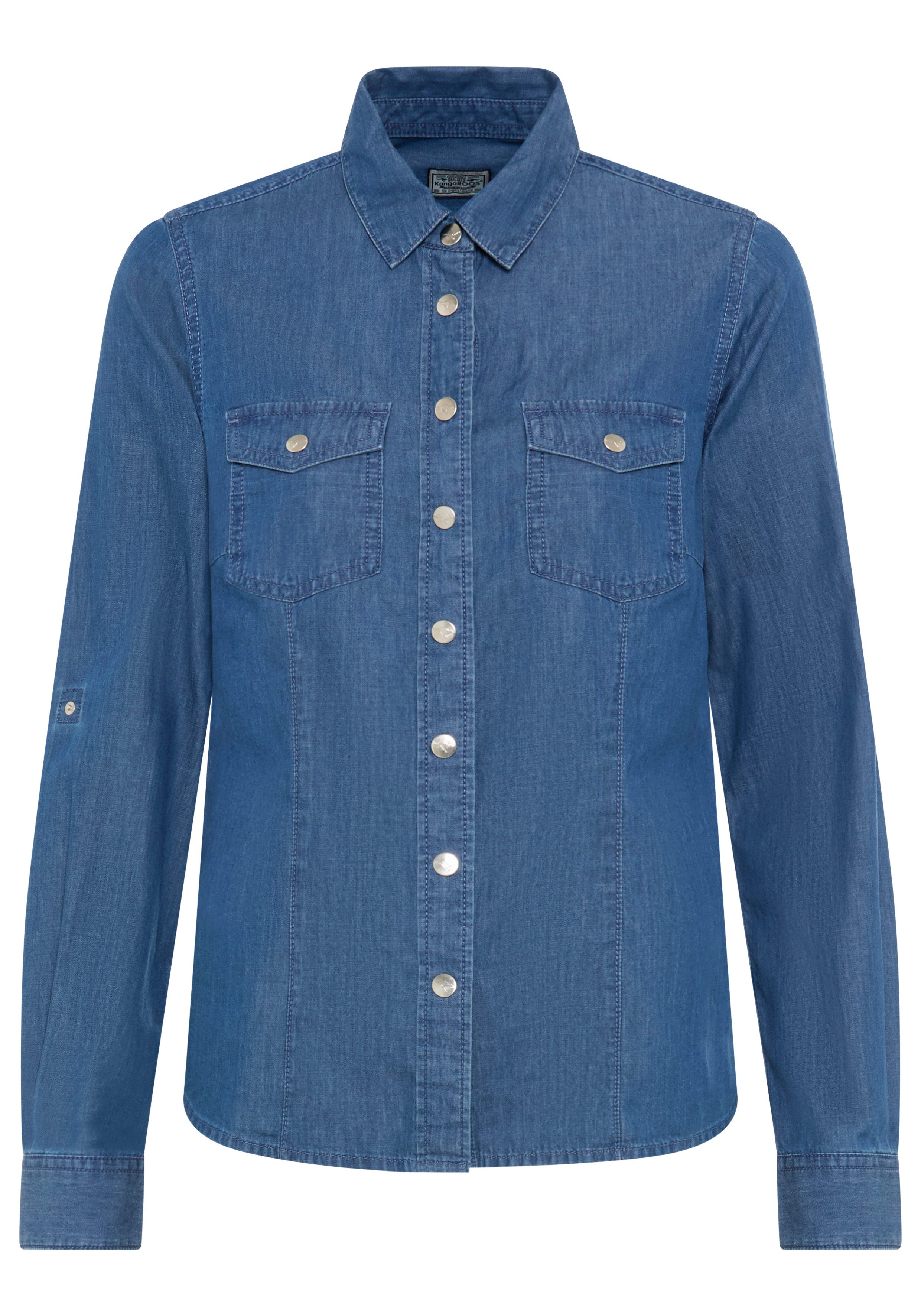 Jeansbluse