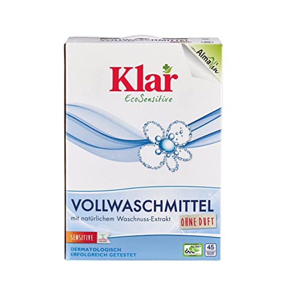 Klar Klar eco Sensitive Vollwaschmittel Pulver, 1 er 2475 g