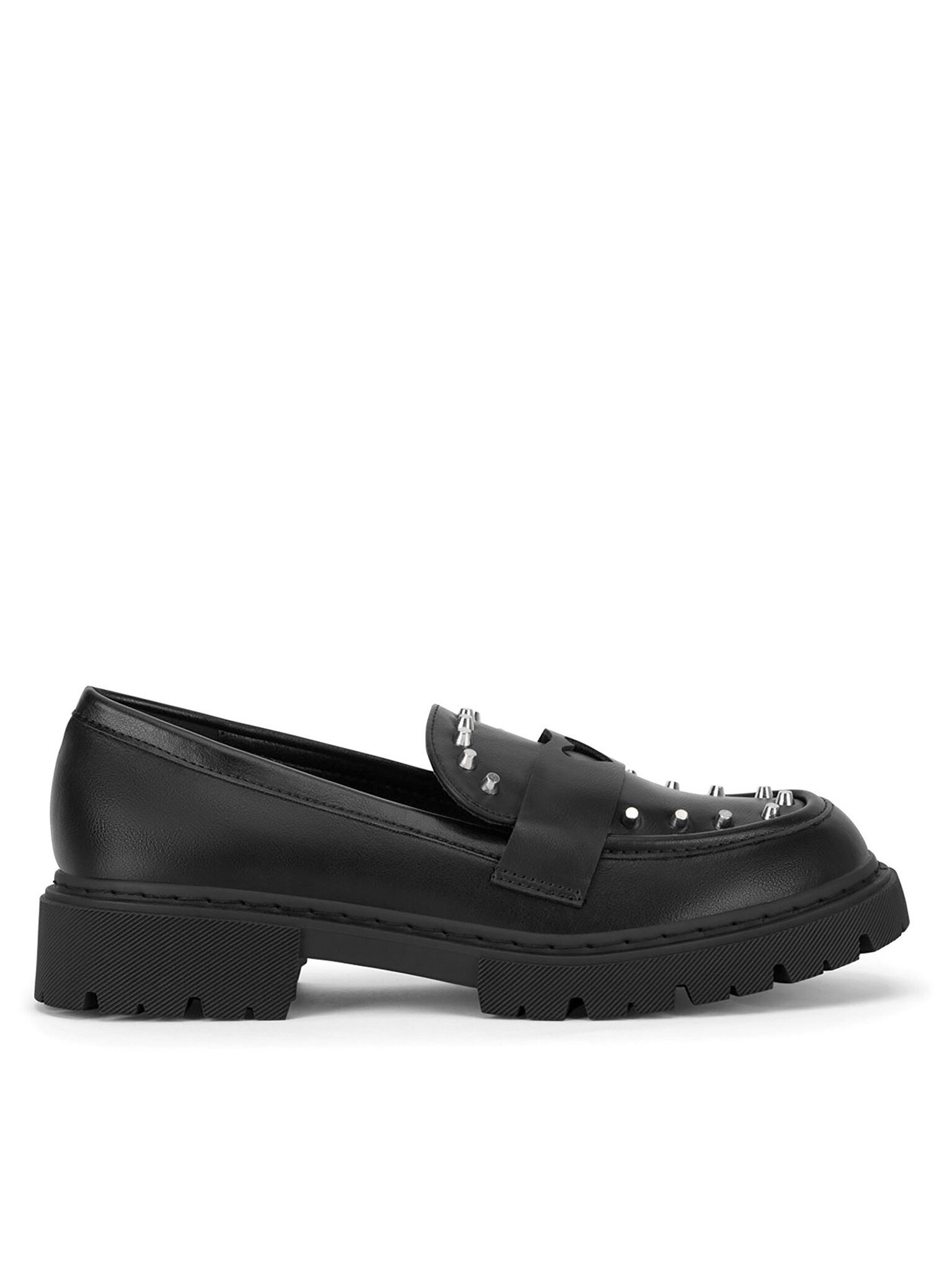 DeeZee DeeZee Slipper Mädchen CS6320-02 Schwarz Slipper, Schlupfschuh