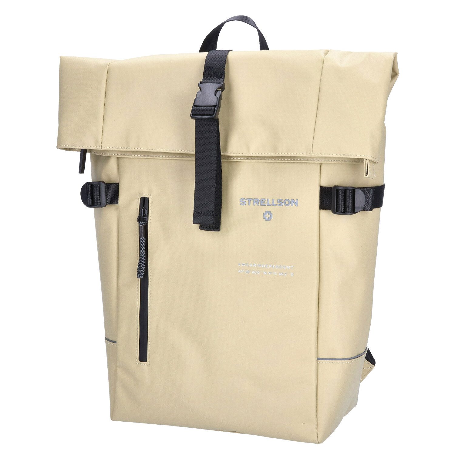 Strellson Freizeitrucksack Strellson Rucksack Stockwell 2.0 Eddie beige (1-tlg)
