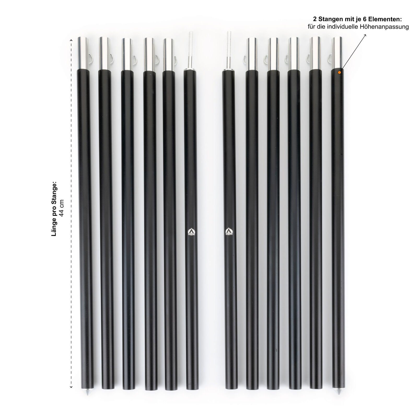 Zamper Zeltstange Extra Stabile Poles – für Tarp, Zelt, Sonnensegel, Vordac günstig online kaufen