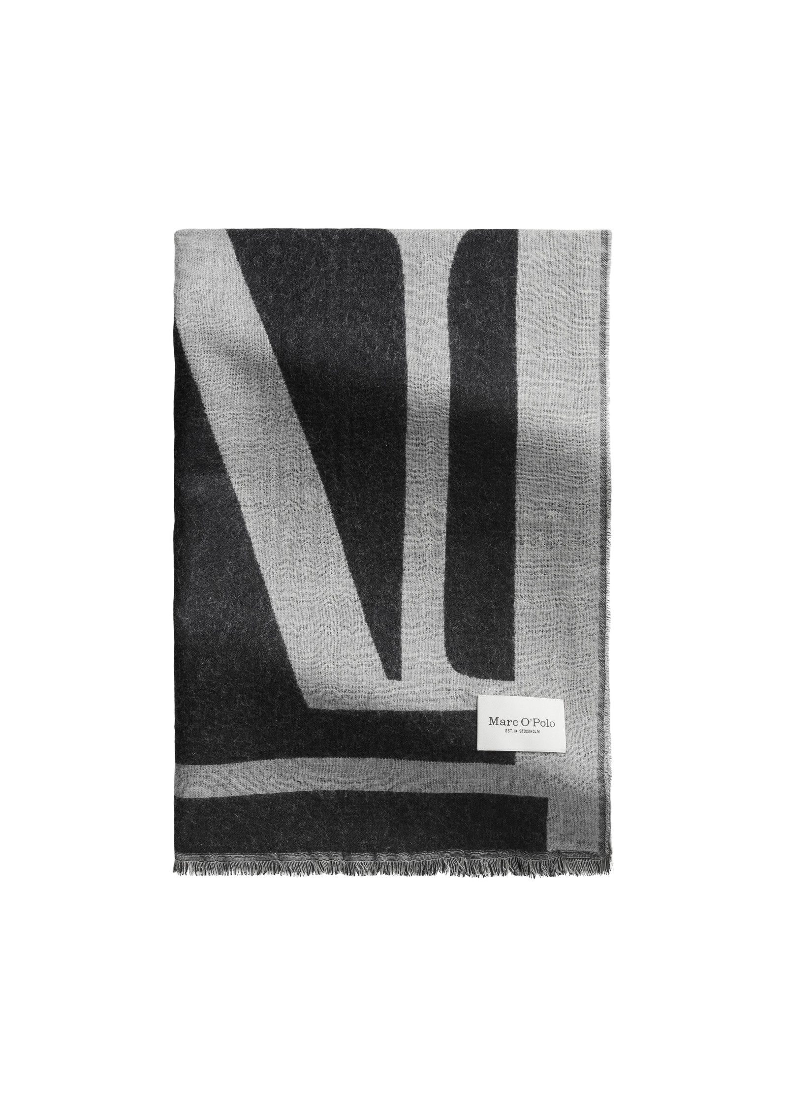 Marc O'Polo Modeschal aus Schurwolle-Viskose-Mix günstig online kaufen