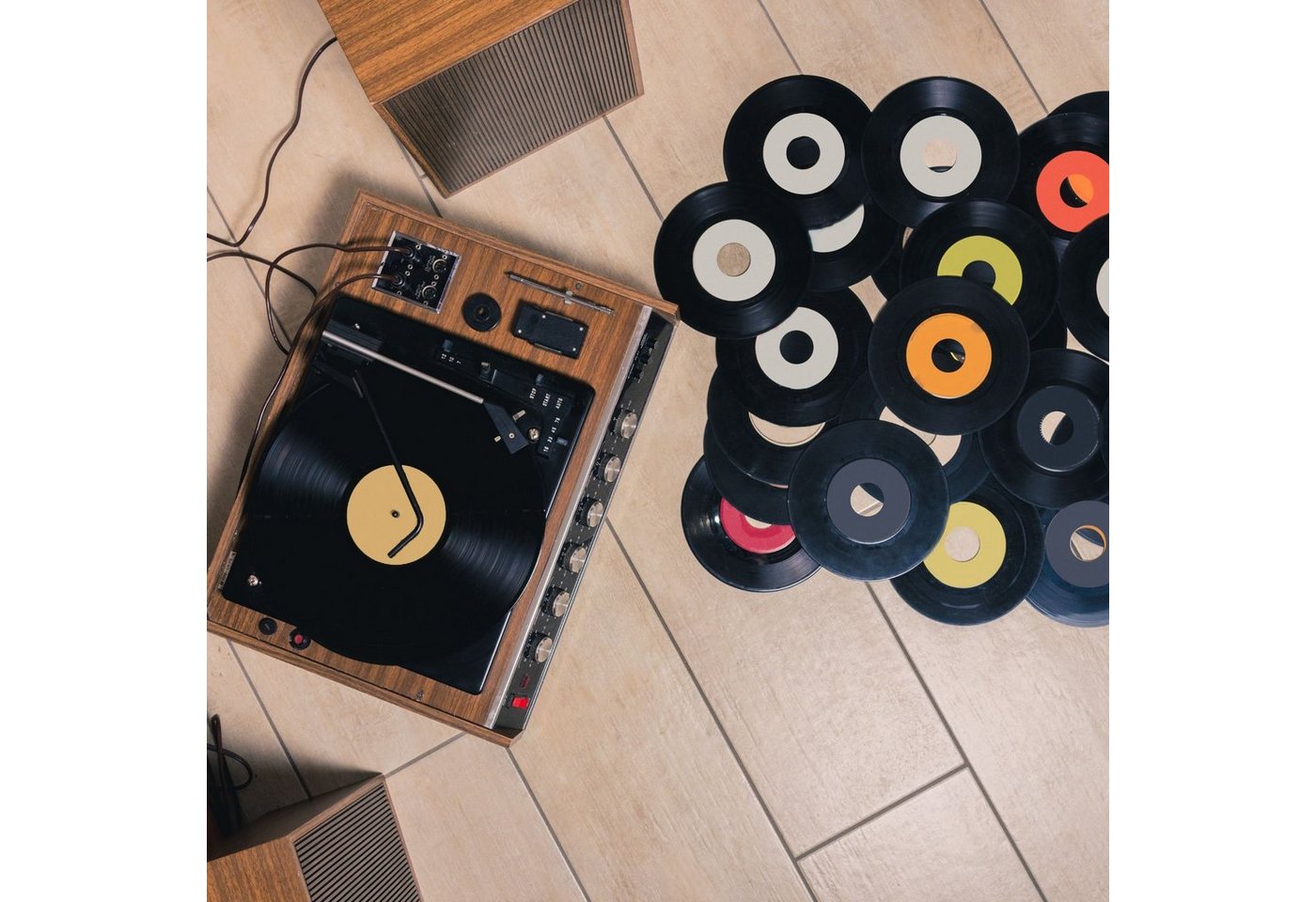 Thumbnail - myboshi Vintage Vibes Wollpaket No.1 Wolle und Label Häkelwolle, (10-St., Vintage Vibes Wollpaket Original No.1 Wolle La...