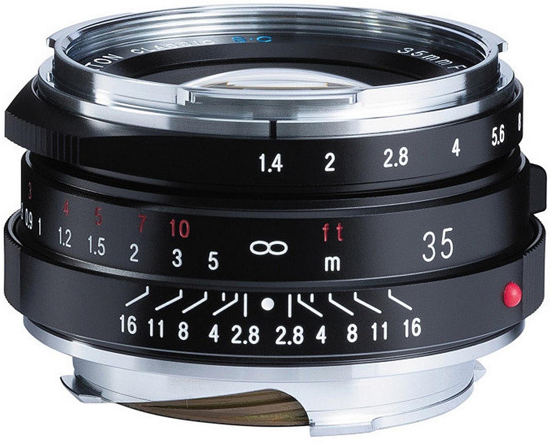 Voigtländer Nokton 35mm f1,4 S.C. VM II schwarz Objektiv