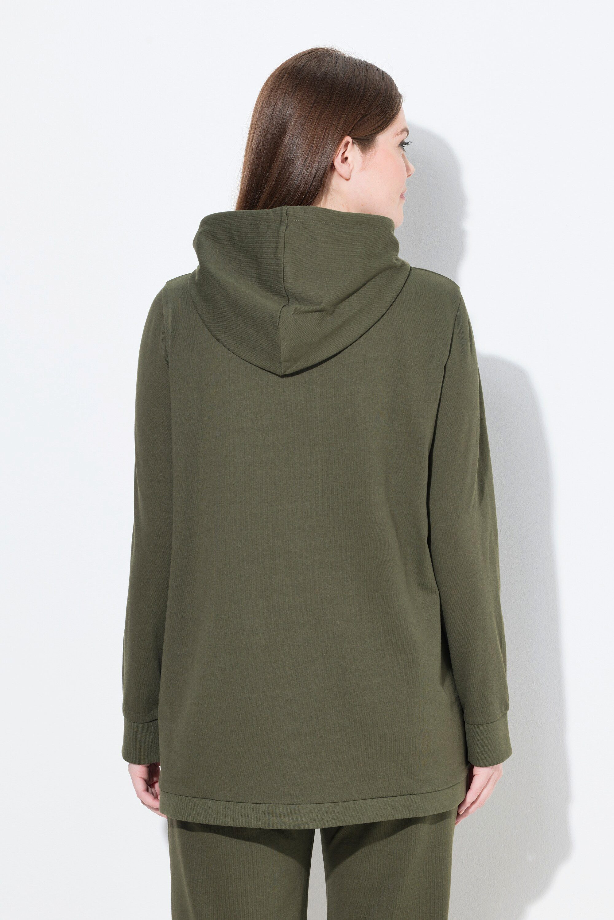 Ulla Popken Sweatshirt Hoodie Still-Funktion Kapuze Schwangerschaft