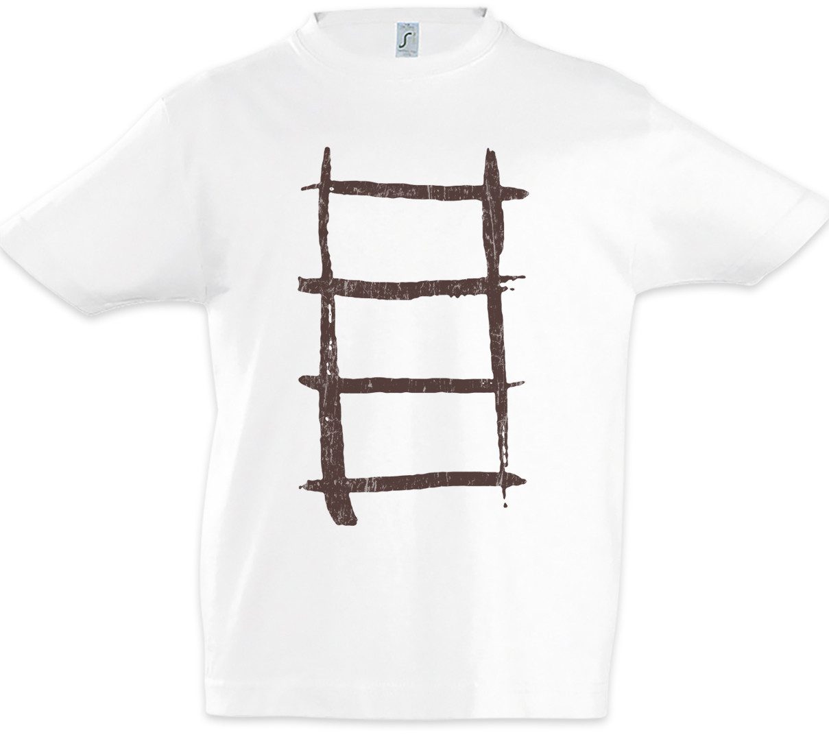 Print-Shirt Boudalan Symbol Kinder T-Shirt Fun The Commander Clan Clarke 100