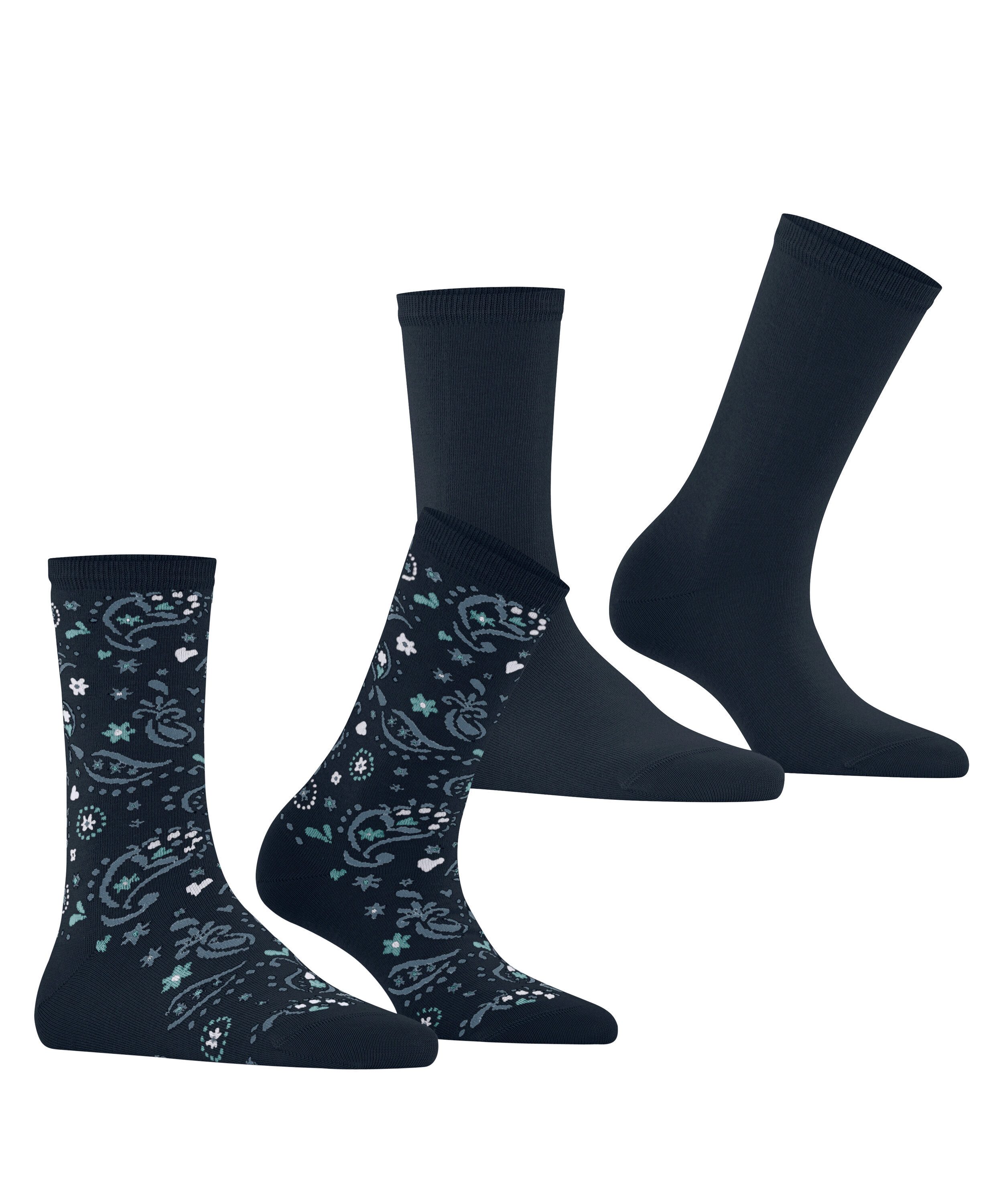 Esprit Socken Soft Paiyley 2-Pack Socken (2-Paar)