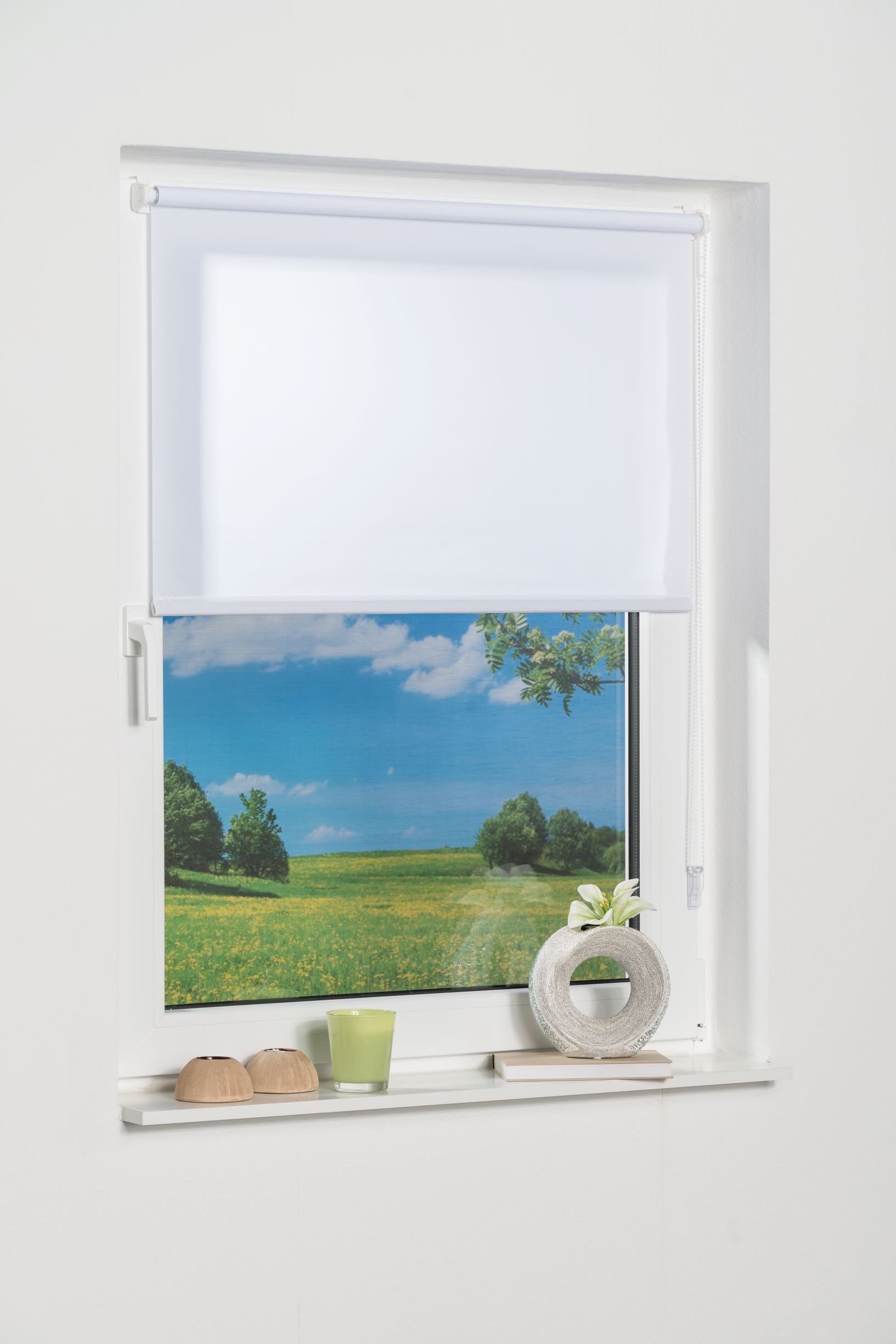 Seitenzugrollo Klemmfix-Rollo, K-HOME, Klemmfix, Länge 150 bis 200 cm abrol günstig online kaufen