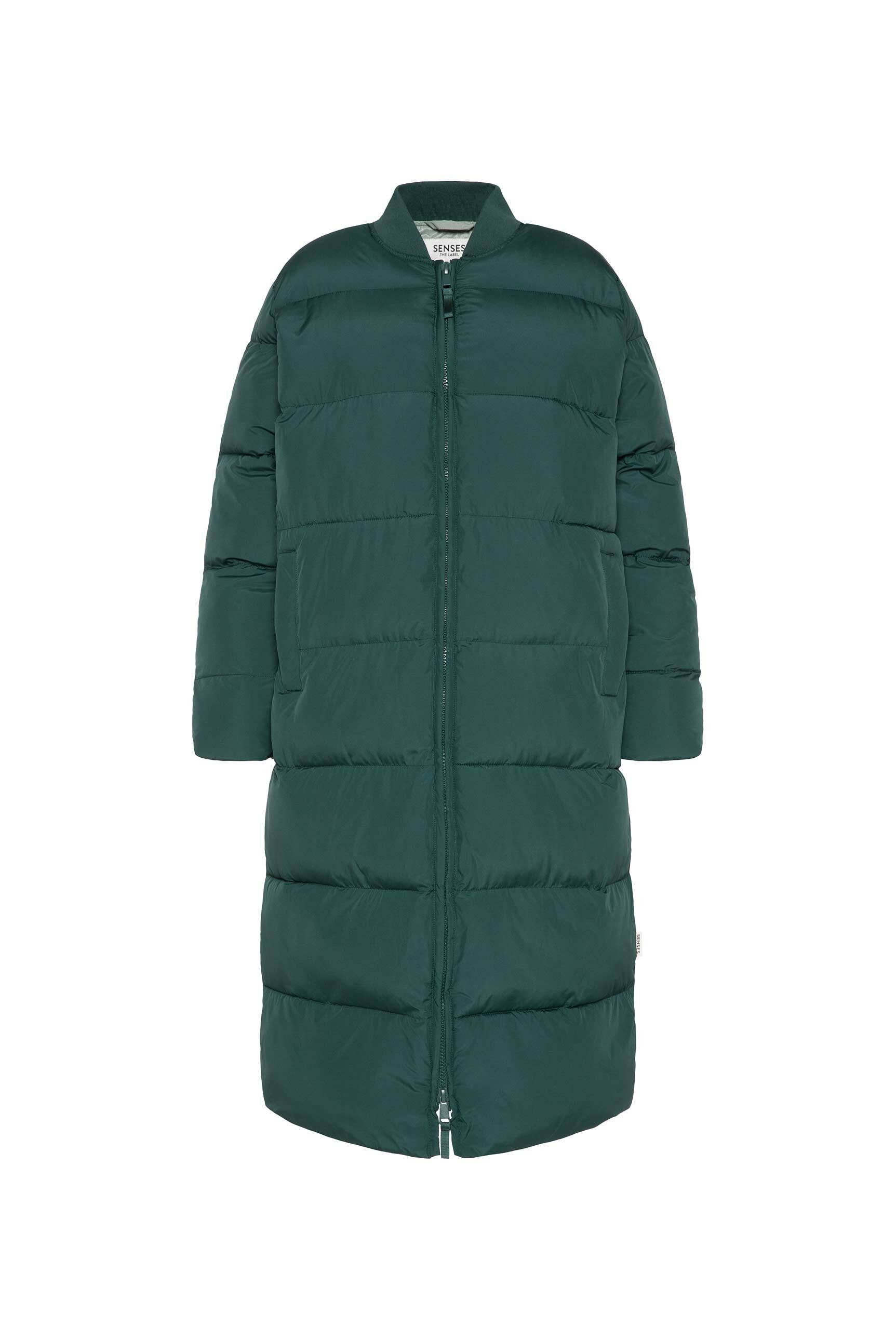 SENSES.THE LABEL Langjacke mit Zwei-Wege-Reißverschluss