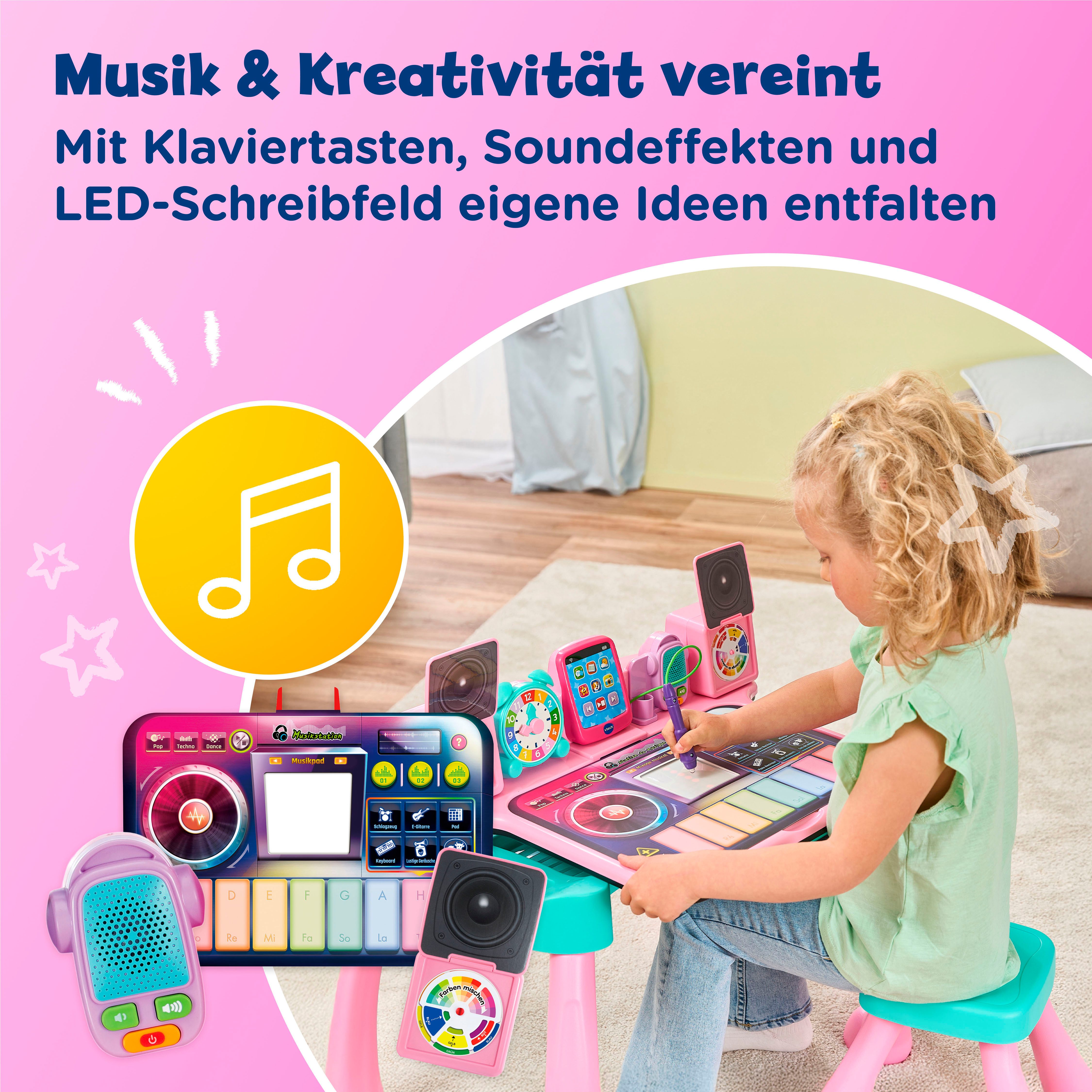 Vtech® Spieltisch 6-in-1 Magischer Schreibtisch, mit Licht und Sound – Bild 4 von 5