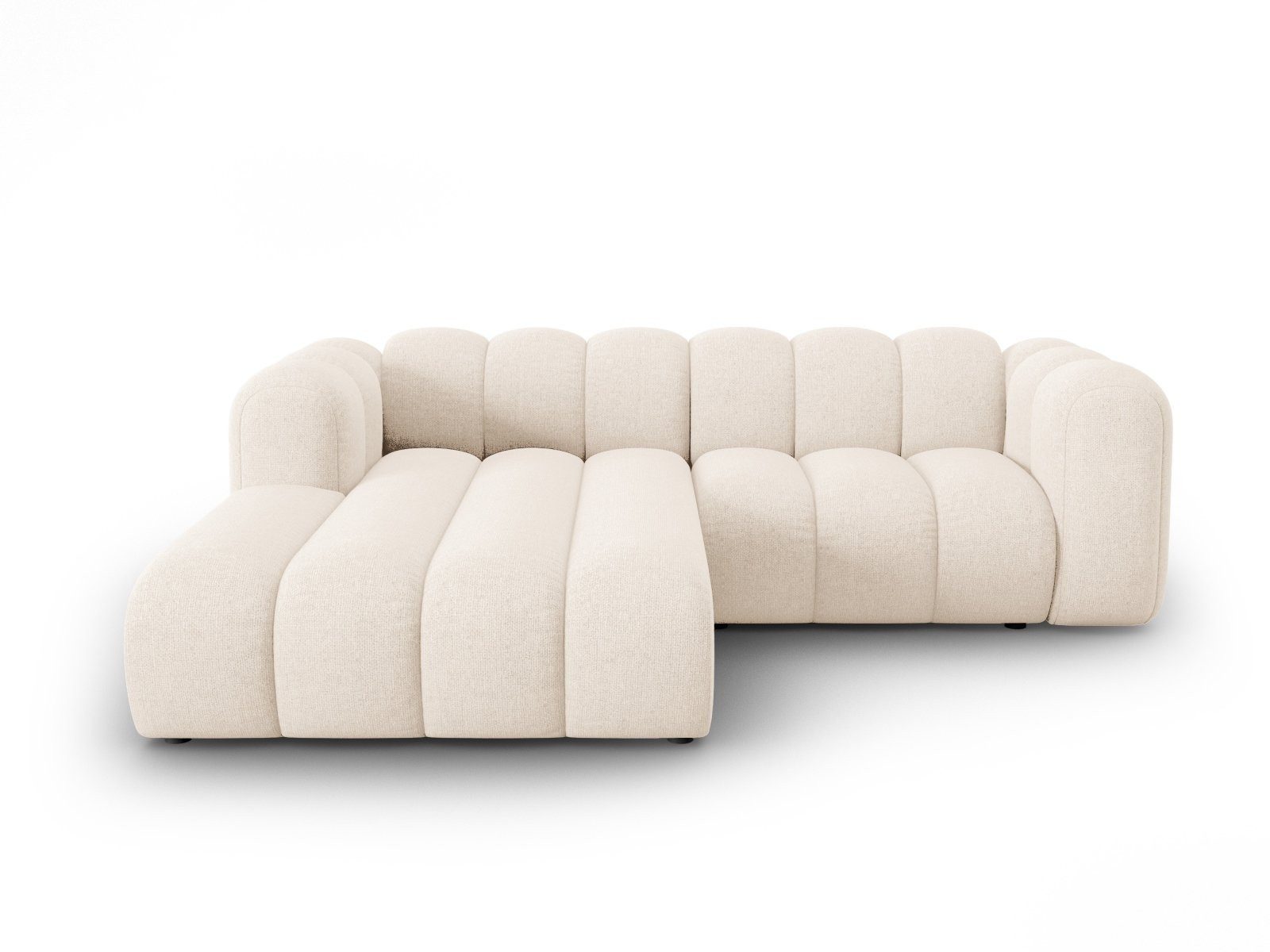 Micadoni Ecksofa Lupine, modular 3-Sitzer günstig online kaufen