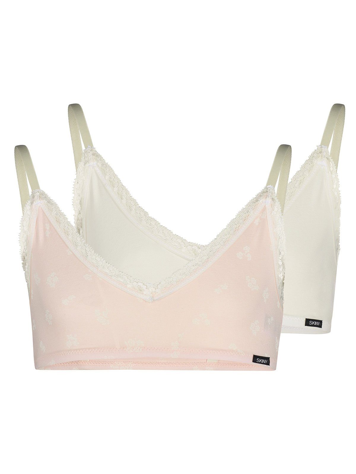 Bustier Mädchen Bustier 2er Pack CottonLace Multipack