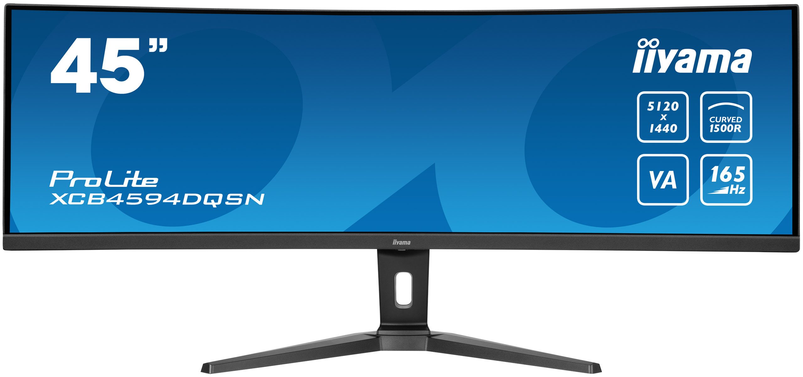 Iiyama XCB4594DQSN-B1 Curved-LED-Monitor (113 cm/44 ", 5120 x 1440 px, DQHD, 165 Hz, VA LED)