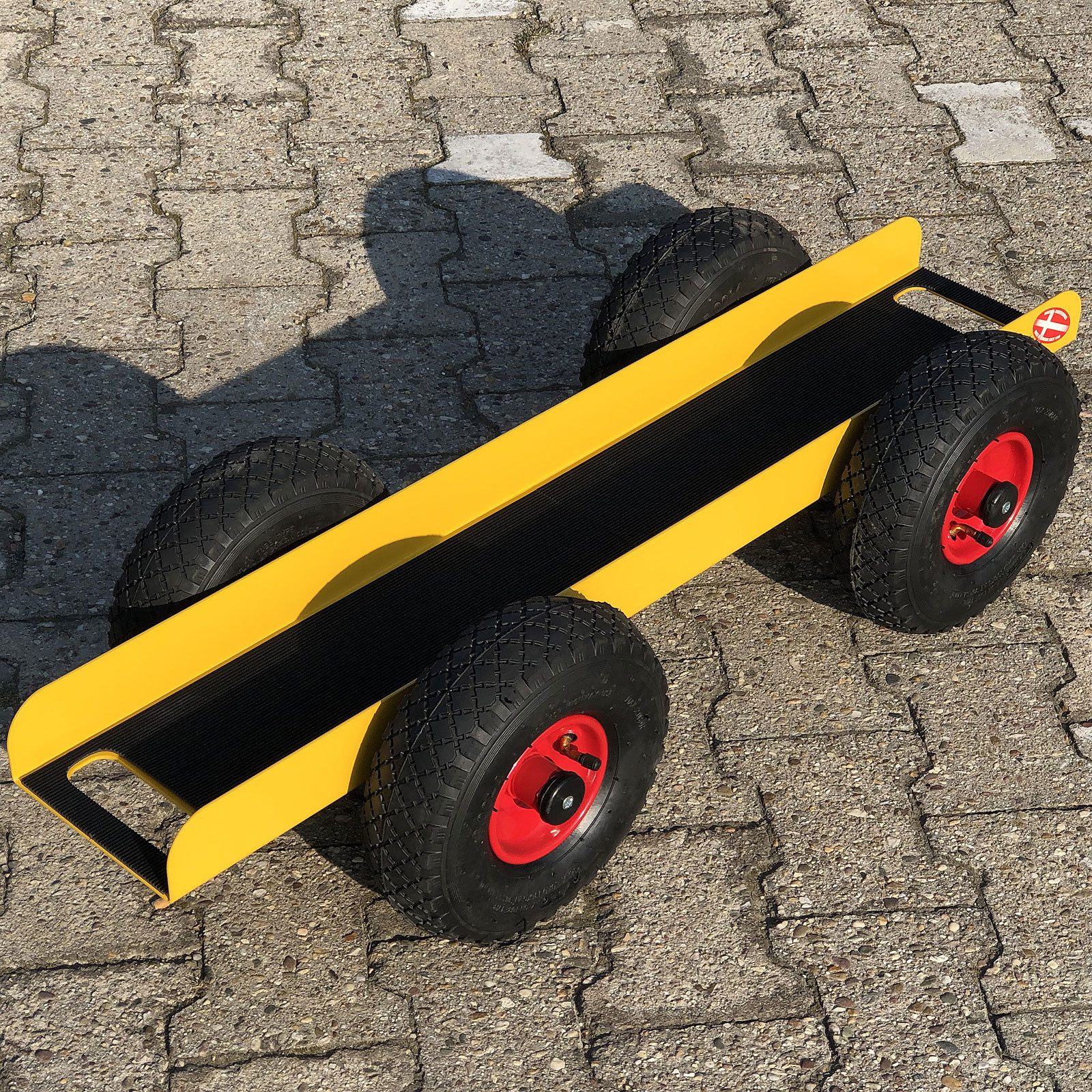 Ravendo Transportkarren Plattenwagen 4 Rad 300 Kg TW 300-4W