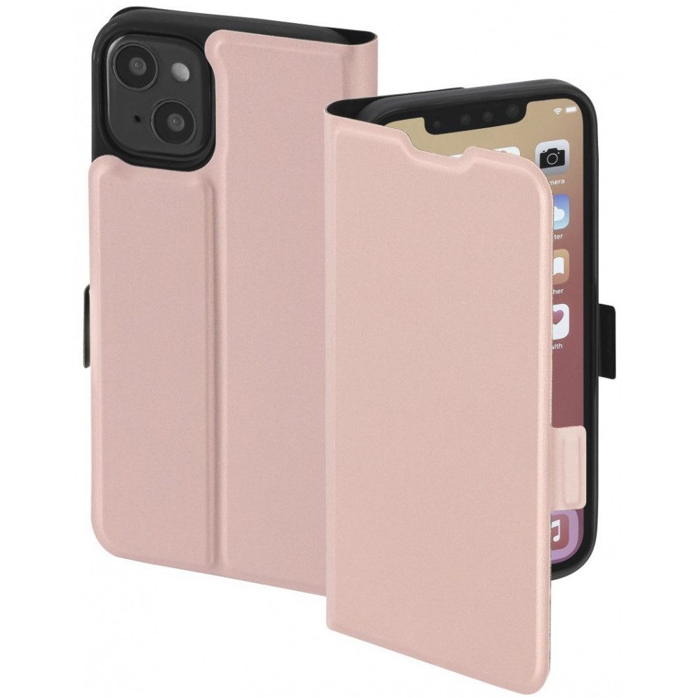 Hama Handyhülle Hama Booklet Single 2.0 rosa für iPhone 13 Etui iPhone 13