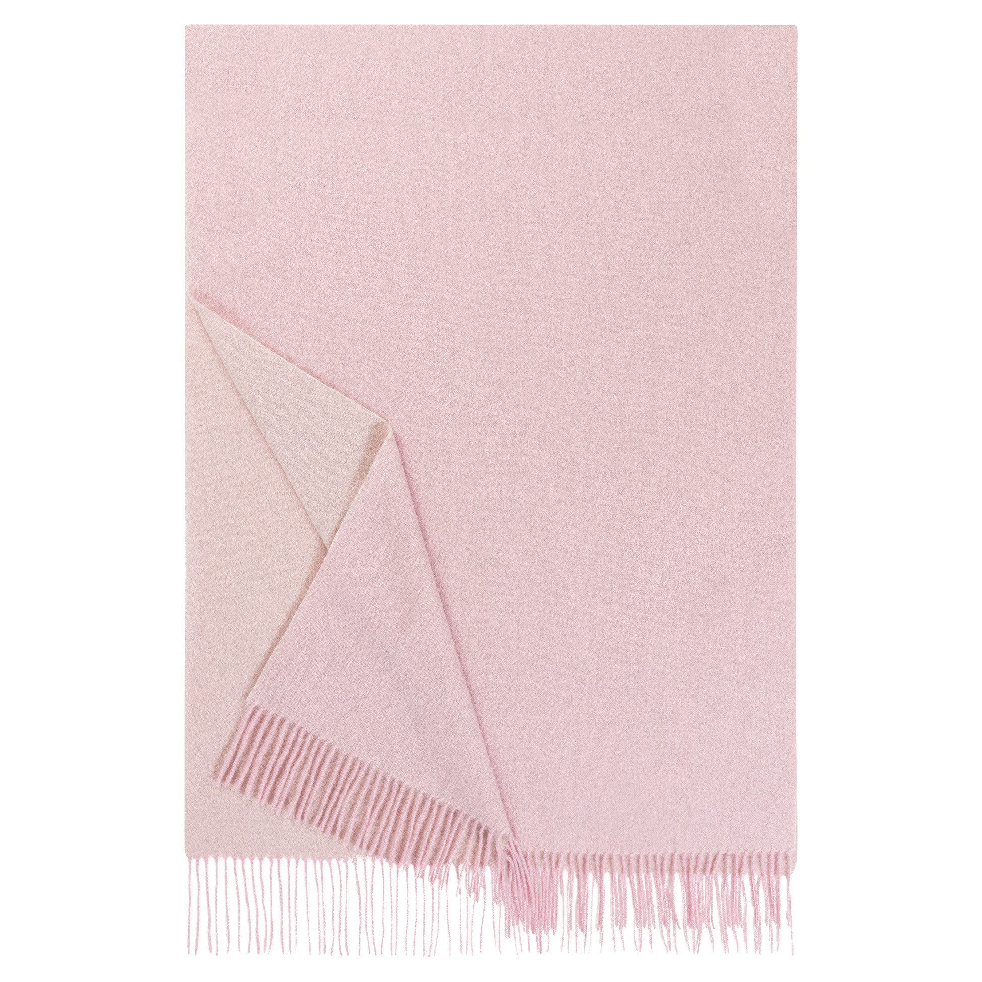 Roeckl Strickschal WINTERSCHAL DAMEN, Weiche Wollschal mit Fransen