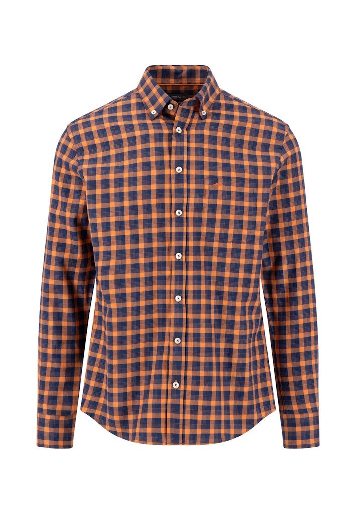 FYNCH-HATTON Businesshemd Fynch-Hatton / He.Hemd langarm / Two-Tone Check, B.D., 1/1