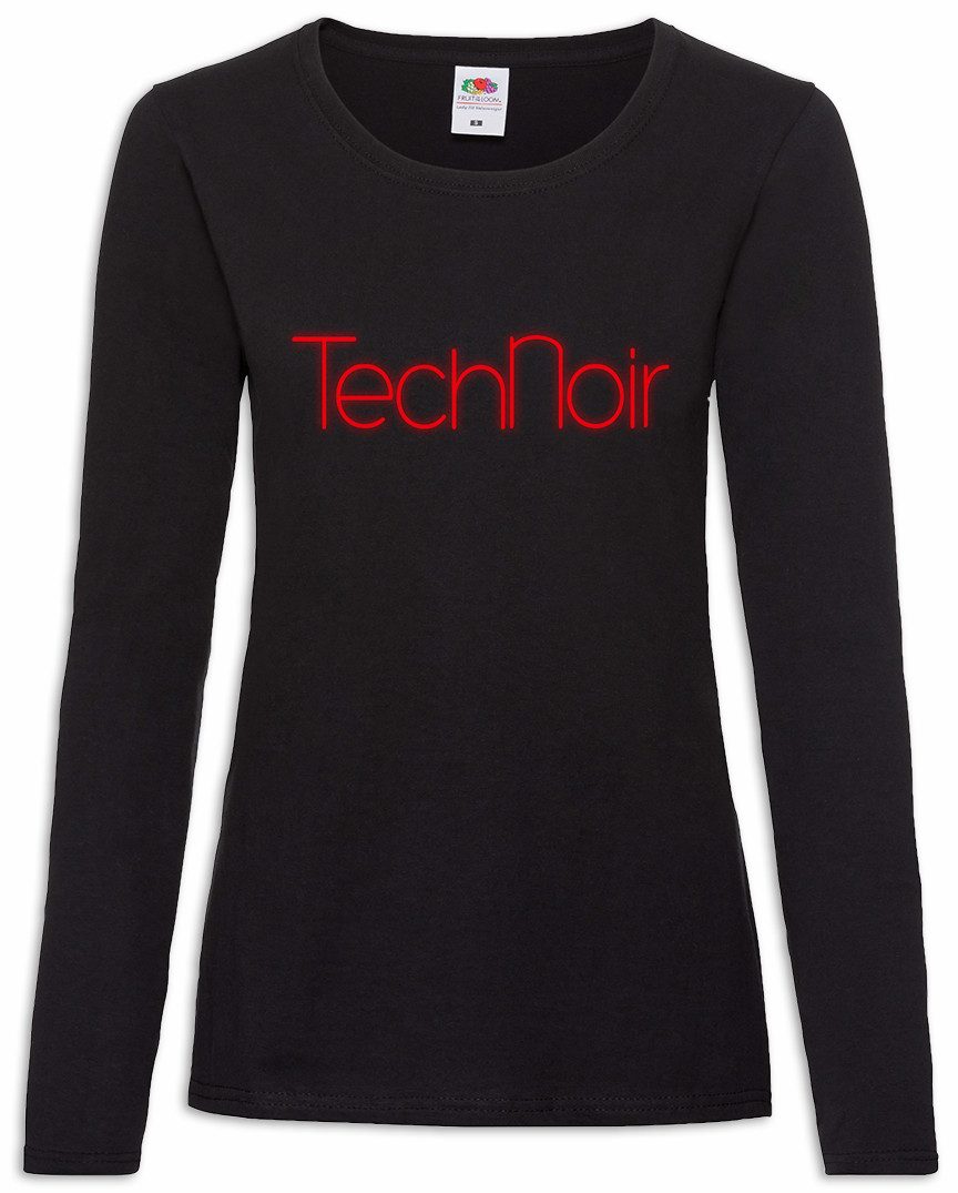 Urban Backwoods Langarmshirt Technoir II Damen Langarmshirt Los Angeles Club Terminator Cyberdine (1-tlg) Skynet Cyber Movie Kult