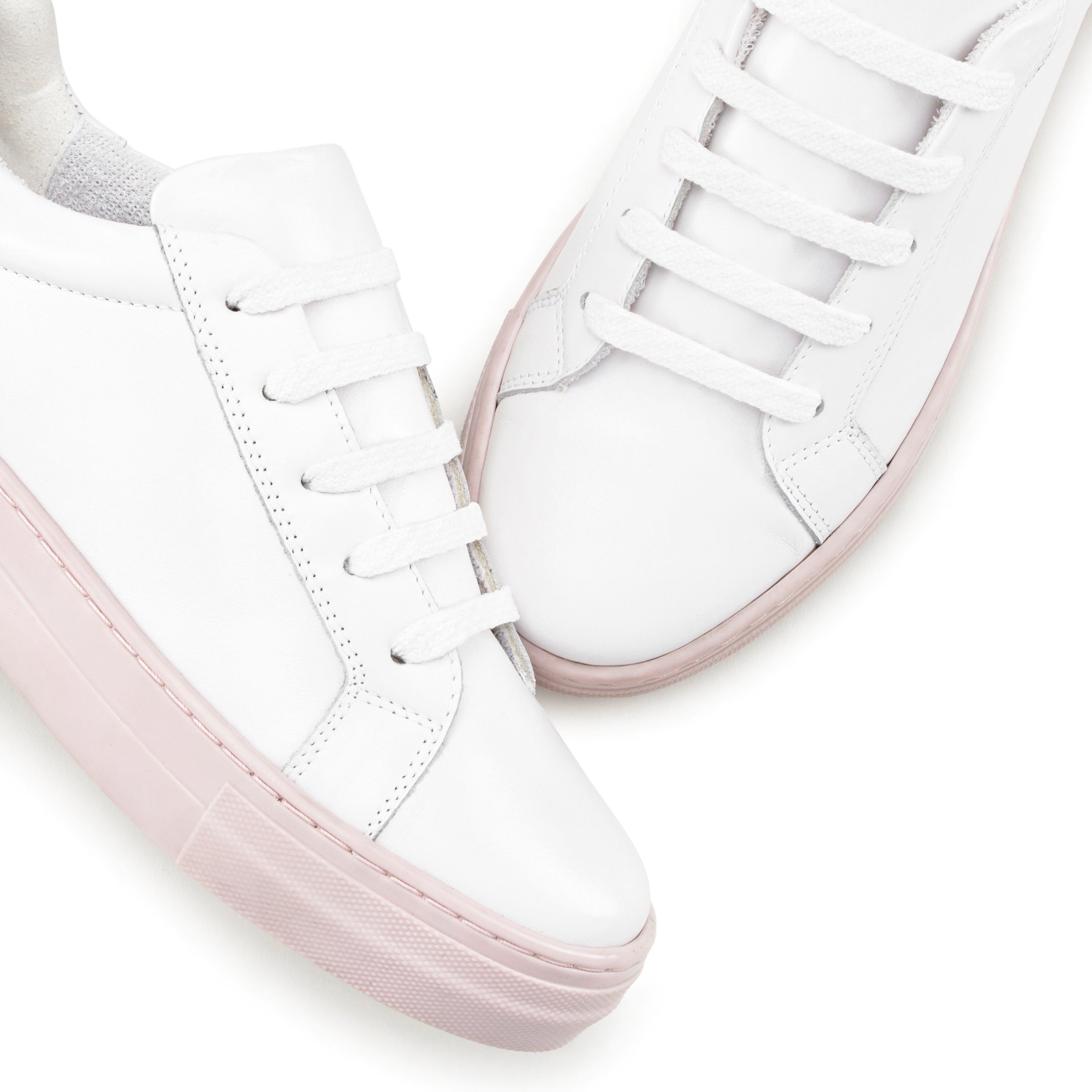 Elbsand Sneaker Schnürhalbschuh, Freizeitschuh, Leder, weiches Frottee-Innenfutter