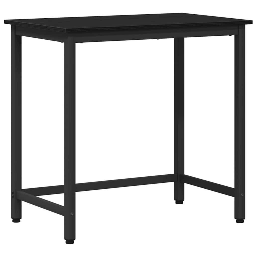 vidaXL Schreibtisch Tisch Schwarz Eichen-Optik 100 x 50 x 76,5 cm (1-St)