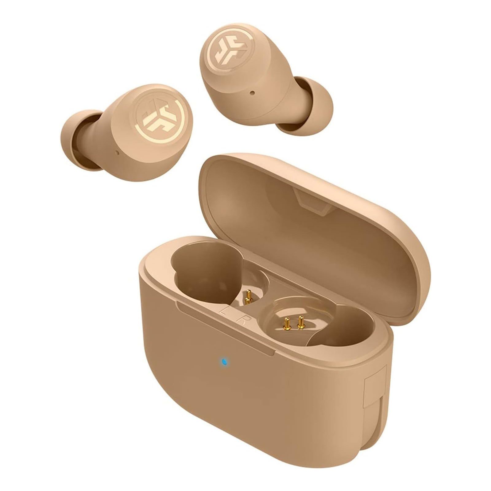 Jlab Go Air Tones True Wireless Earbuds In-Ear-Kopfhörer (TWS, Bluetooth, USB-Ladecase, Touch, EQ3-Sound, Hauttöne) Pantone 728