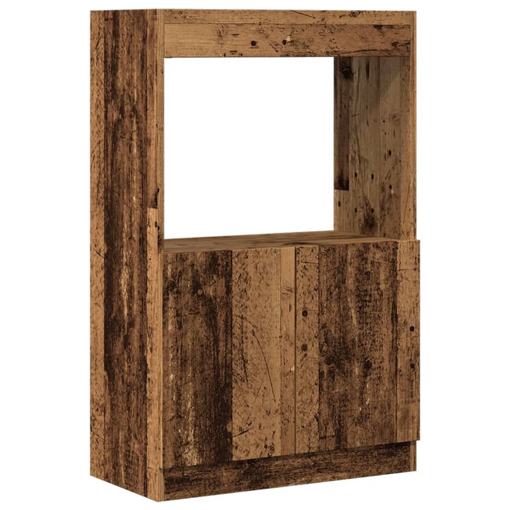 vidaXL Bücherregal Highboard Altholz-Optik 63x33x100 cm günstig online kaufen