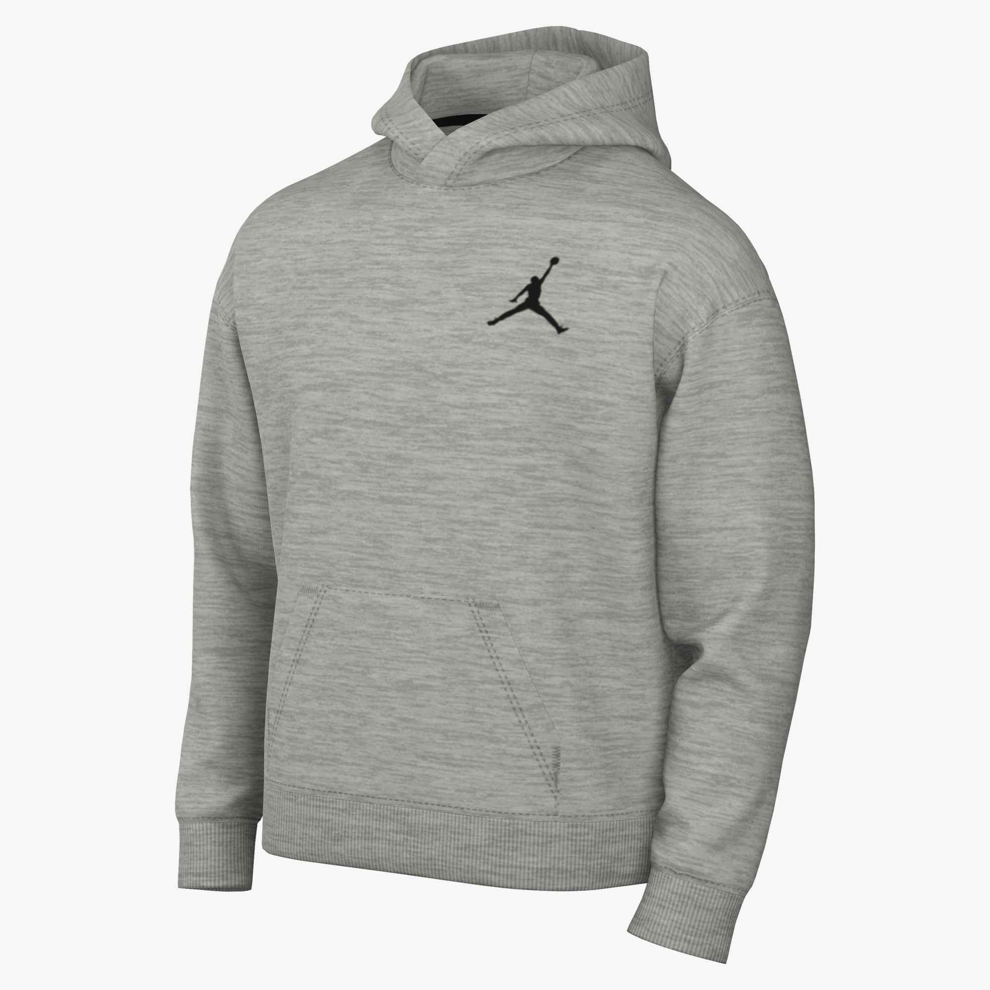 Jordan Kapuzensweatshirt M J JUMPMAN FLC PO 2 mit Rundhalsausschnitt, atmungsaktives Material, normale Schnittform – Bild 4 von 5