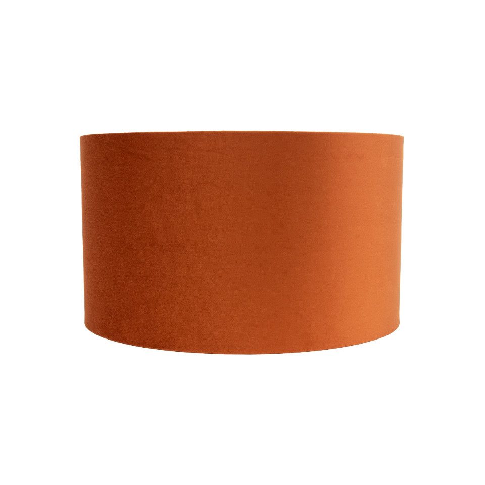 Qazqa Lampenschirm Cilinder oranje goud – Bild 4 von 5