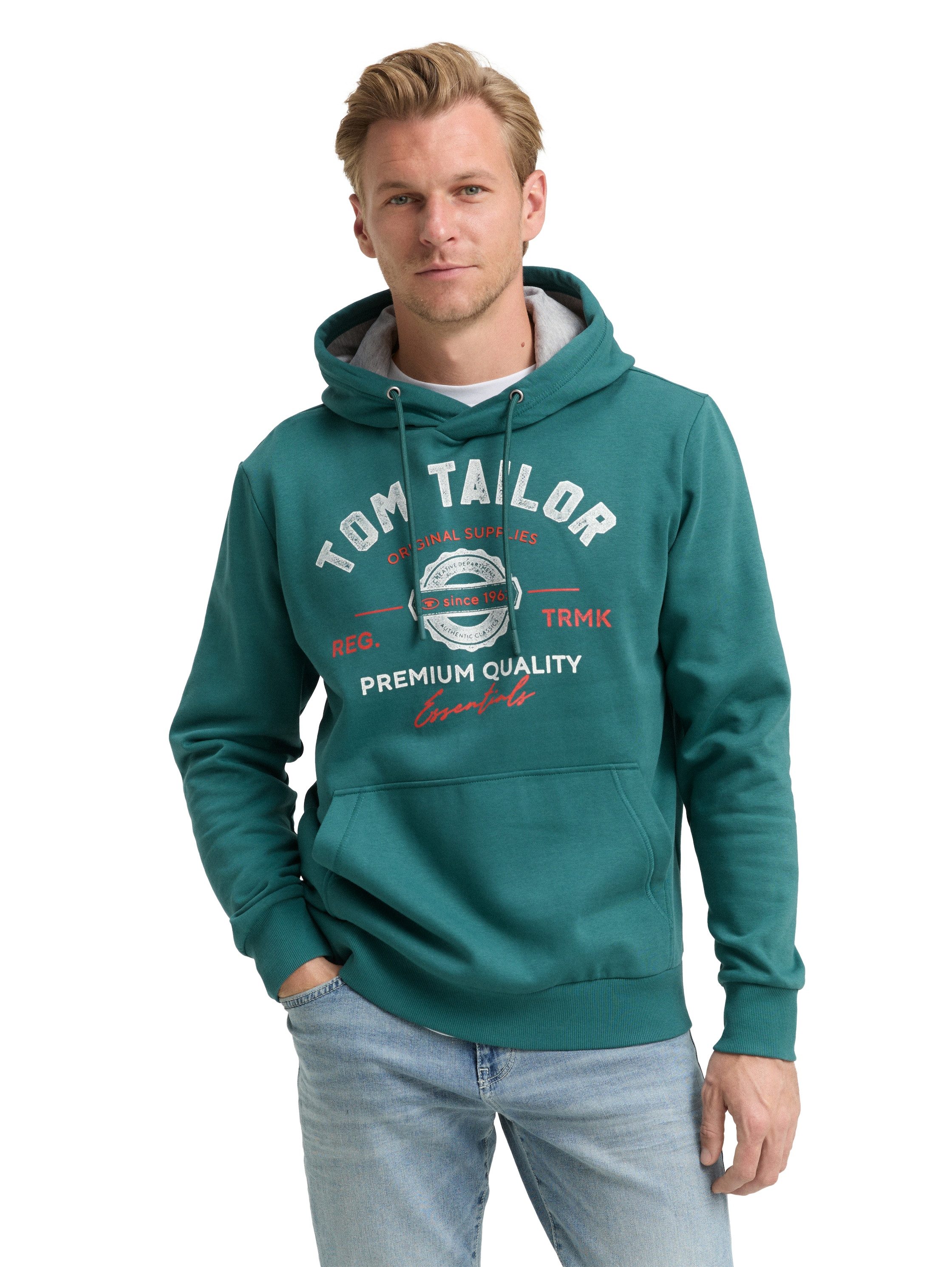 TOM TAILOR Kapuzensweatshirt mit Kapuze