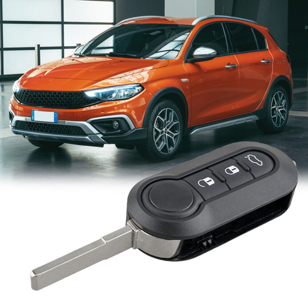Hikity Schlüsseltasche Autoschlüssel-Etui Fiat 500 Doppelgänger günstig online kaufen