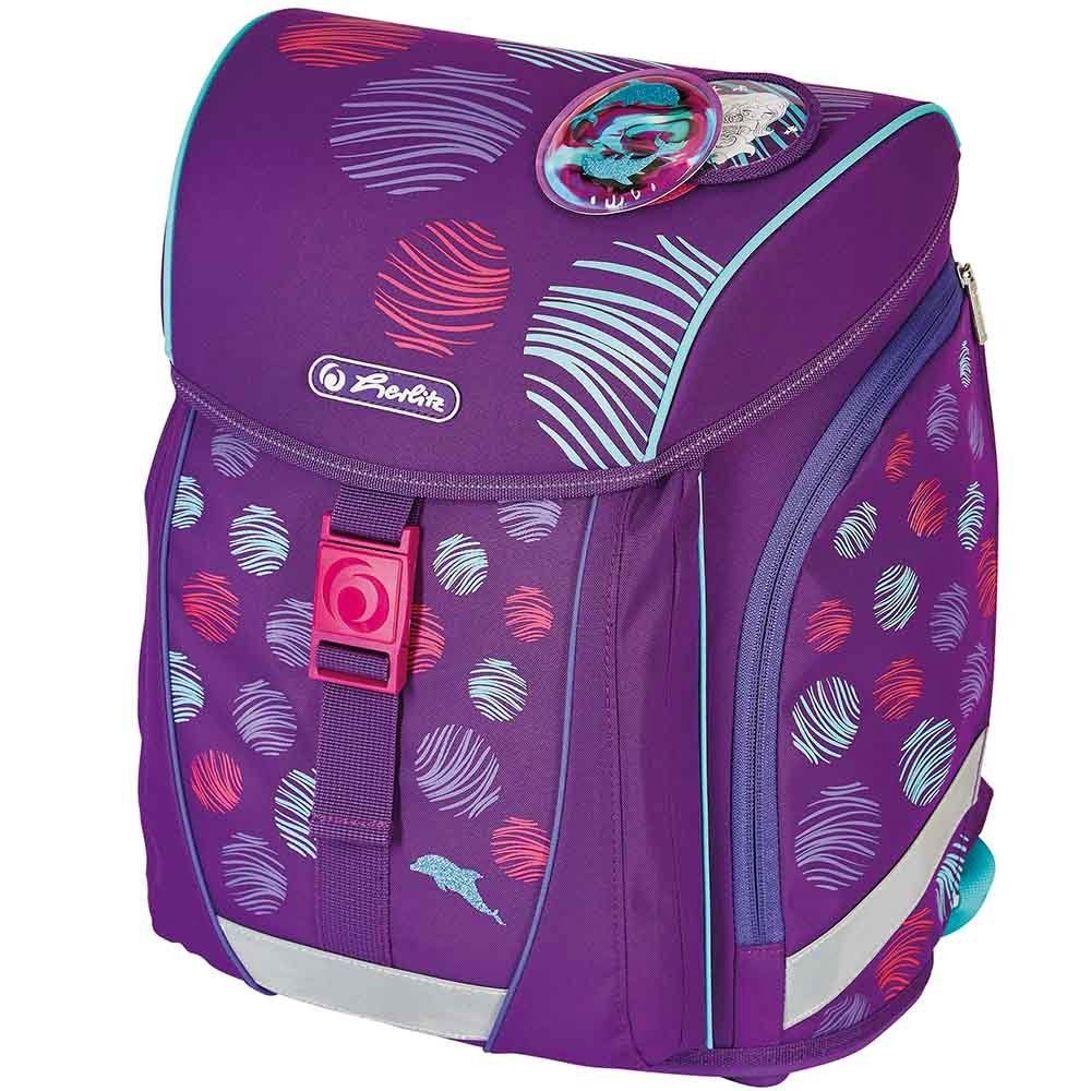 Herlitz Schulranzen Herlitz Schulranzen Set FiloLight Plus Sea Bubbles 6-teilig