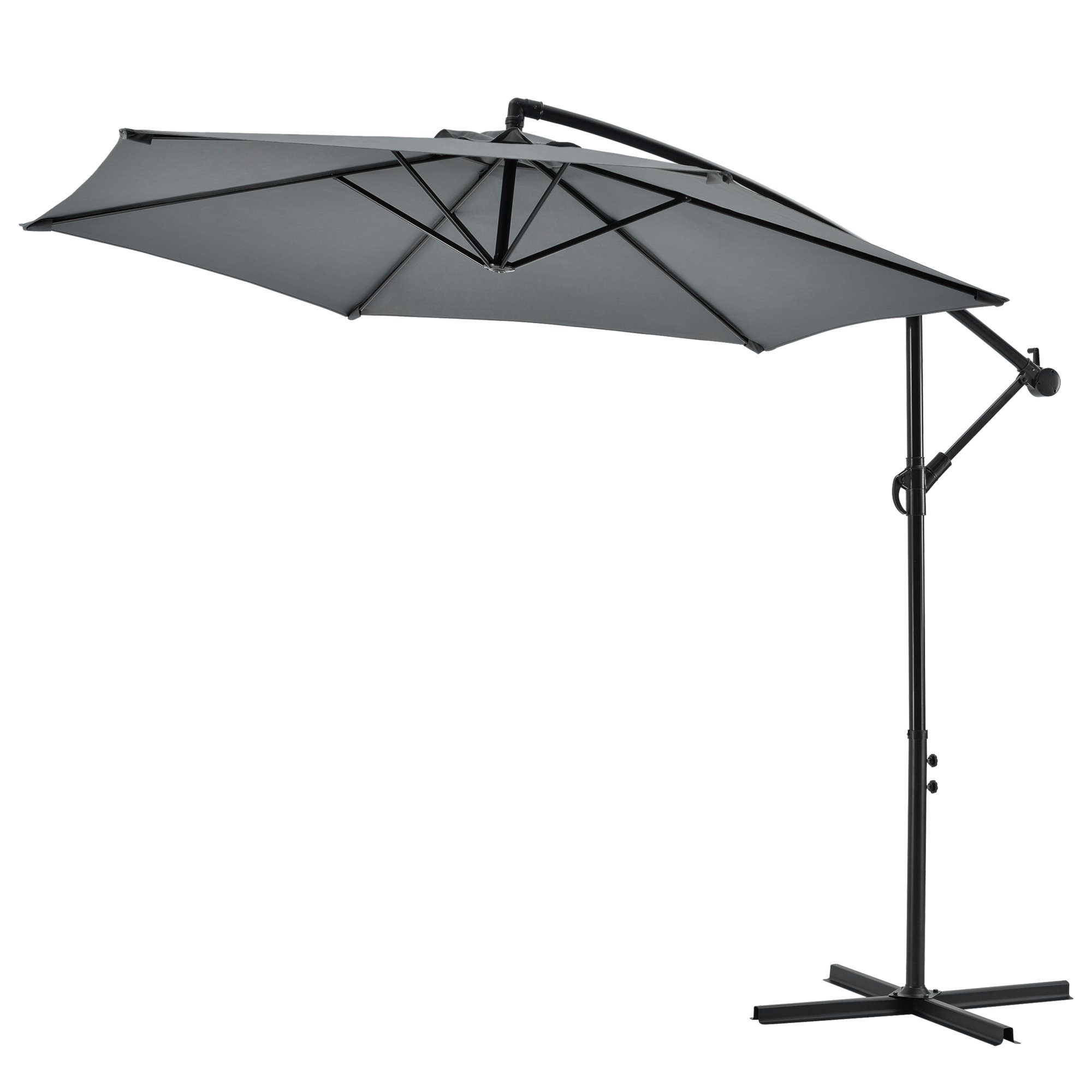 casa.pro Sonnenschutz, blickdicht, Ampelschirm »Budva« Sonnenschirm günstig online kaufen