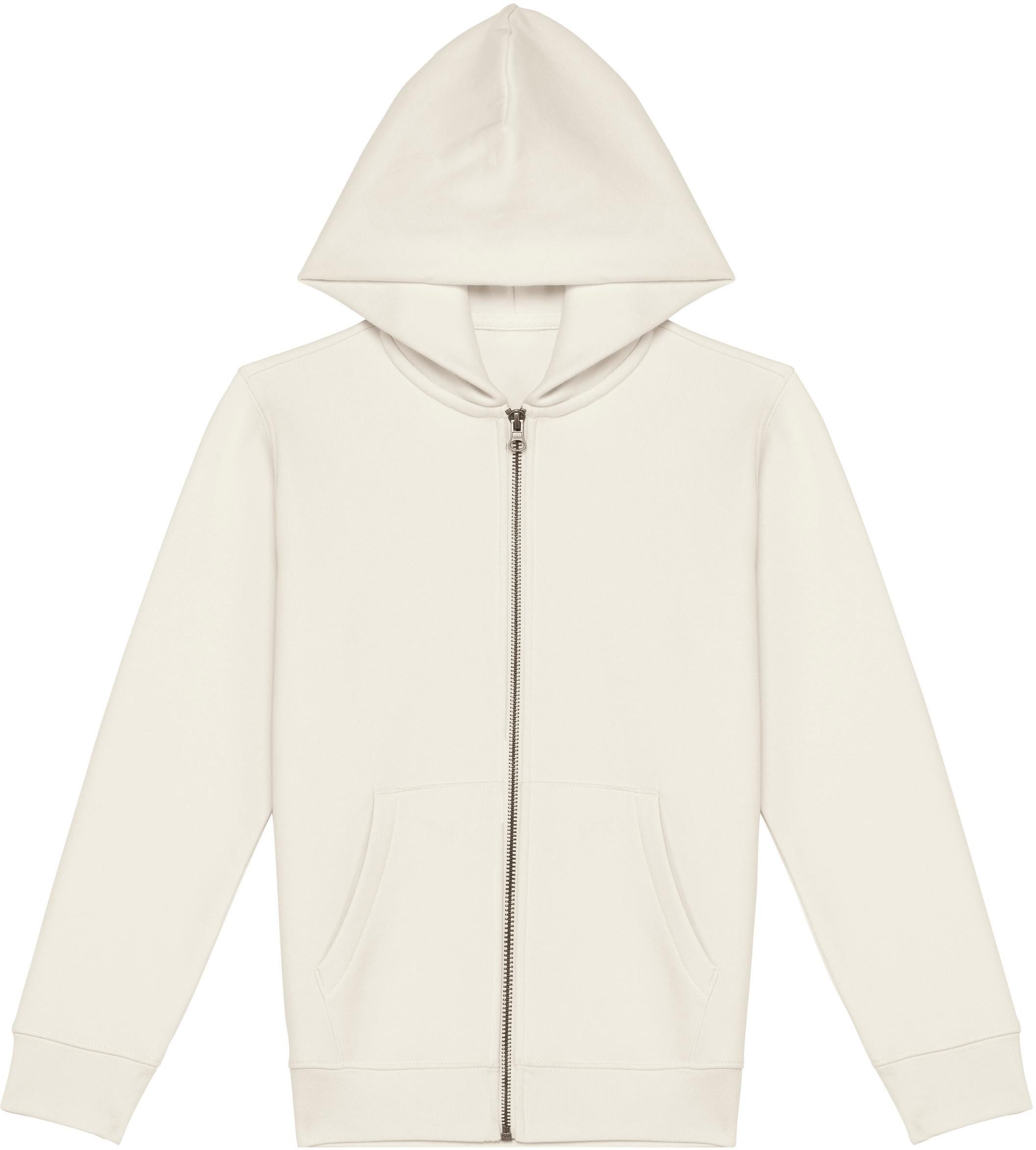 Kapuzensweatjacke Umweltfreundliches Kinder-Hoodie mit Reißverschluss