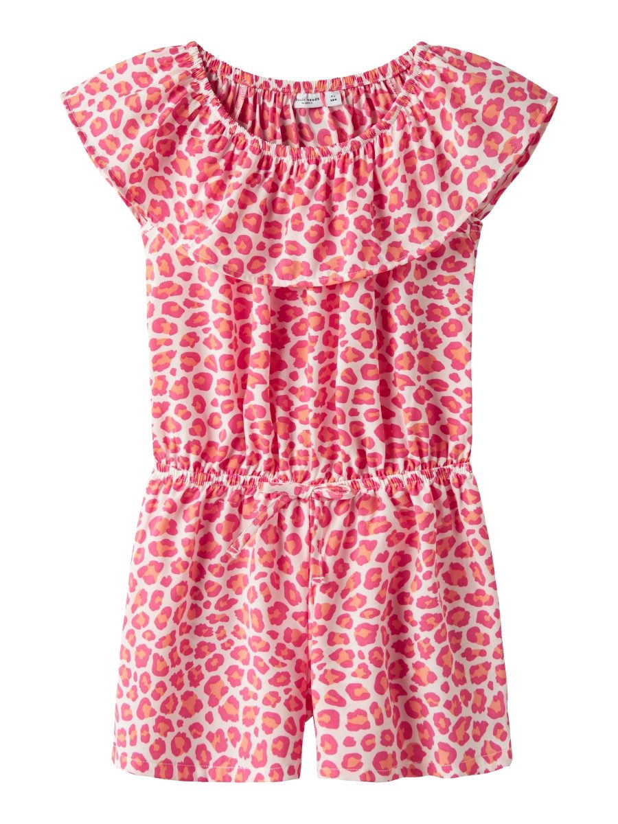 Name It Jumpsuit NKFVINAYA SS PLAYSUIT FFFFF NOOS (1-tlg) leicht und elastisch