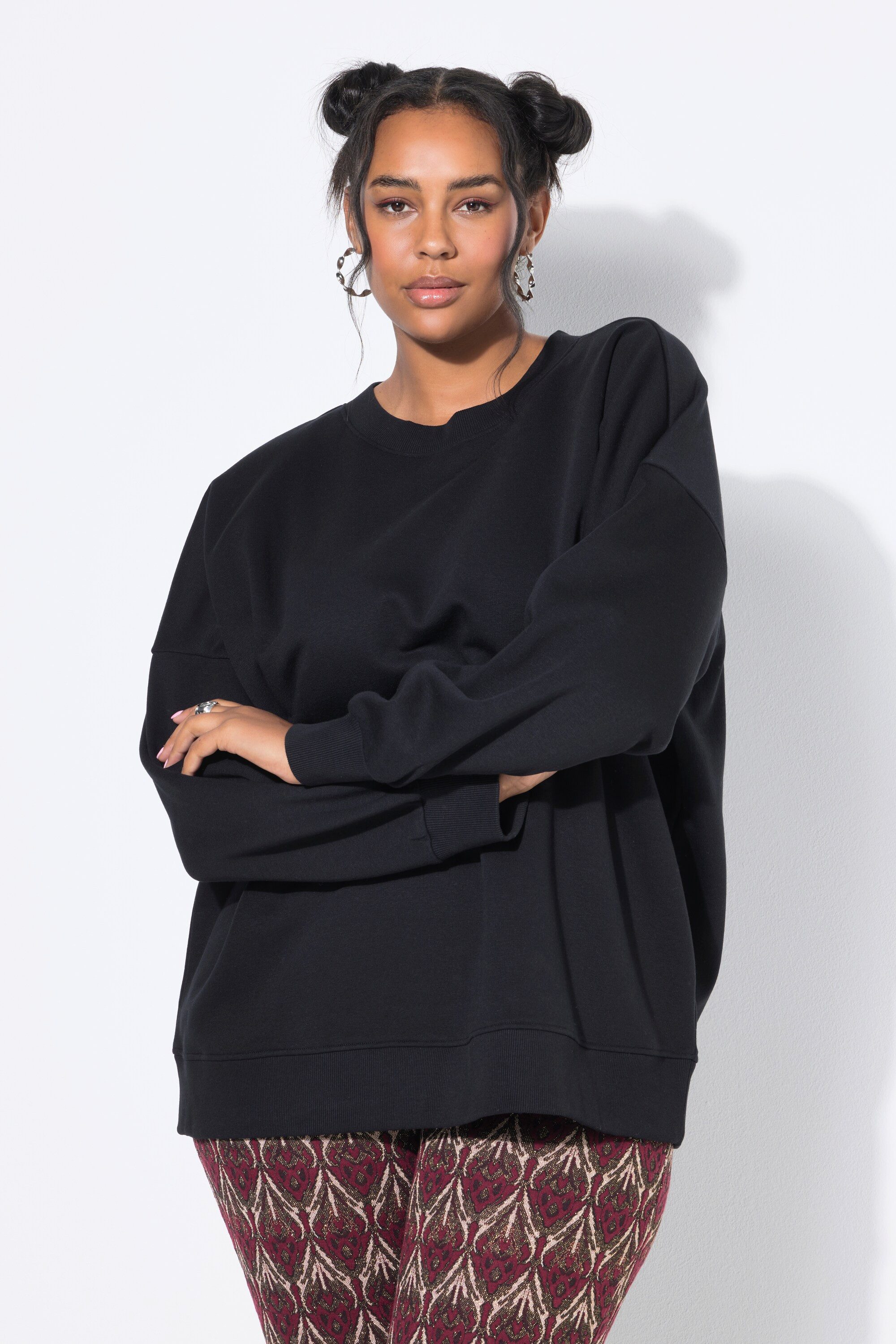 Studio Untold Sweatshirt Sweatshirt Oversize Shape extra lang günstig online kaufen