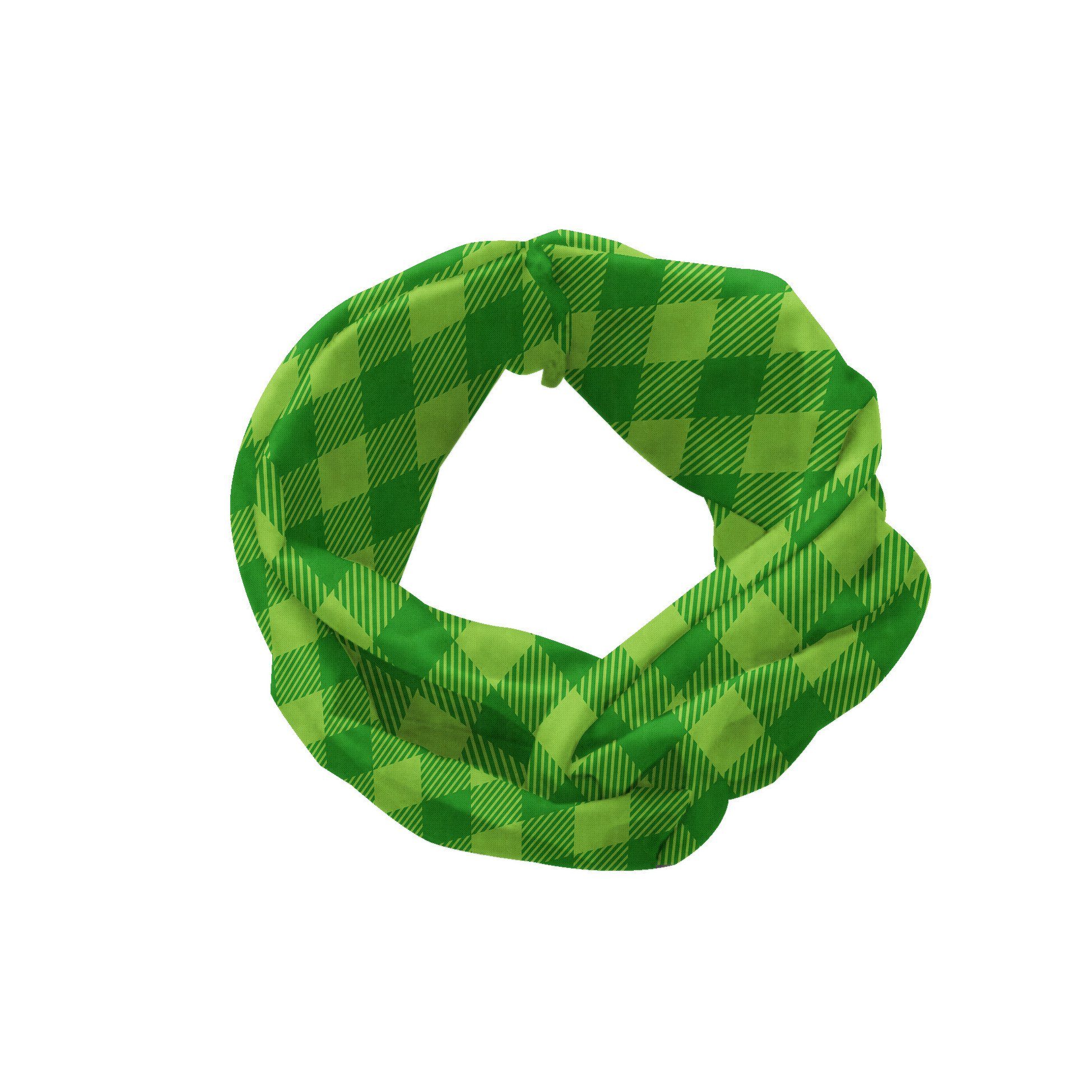 Stirnband Elastisch Retro irisch karierte und Abakuhaus accessories Angenehme alltags grüne