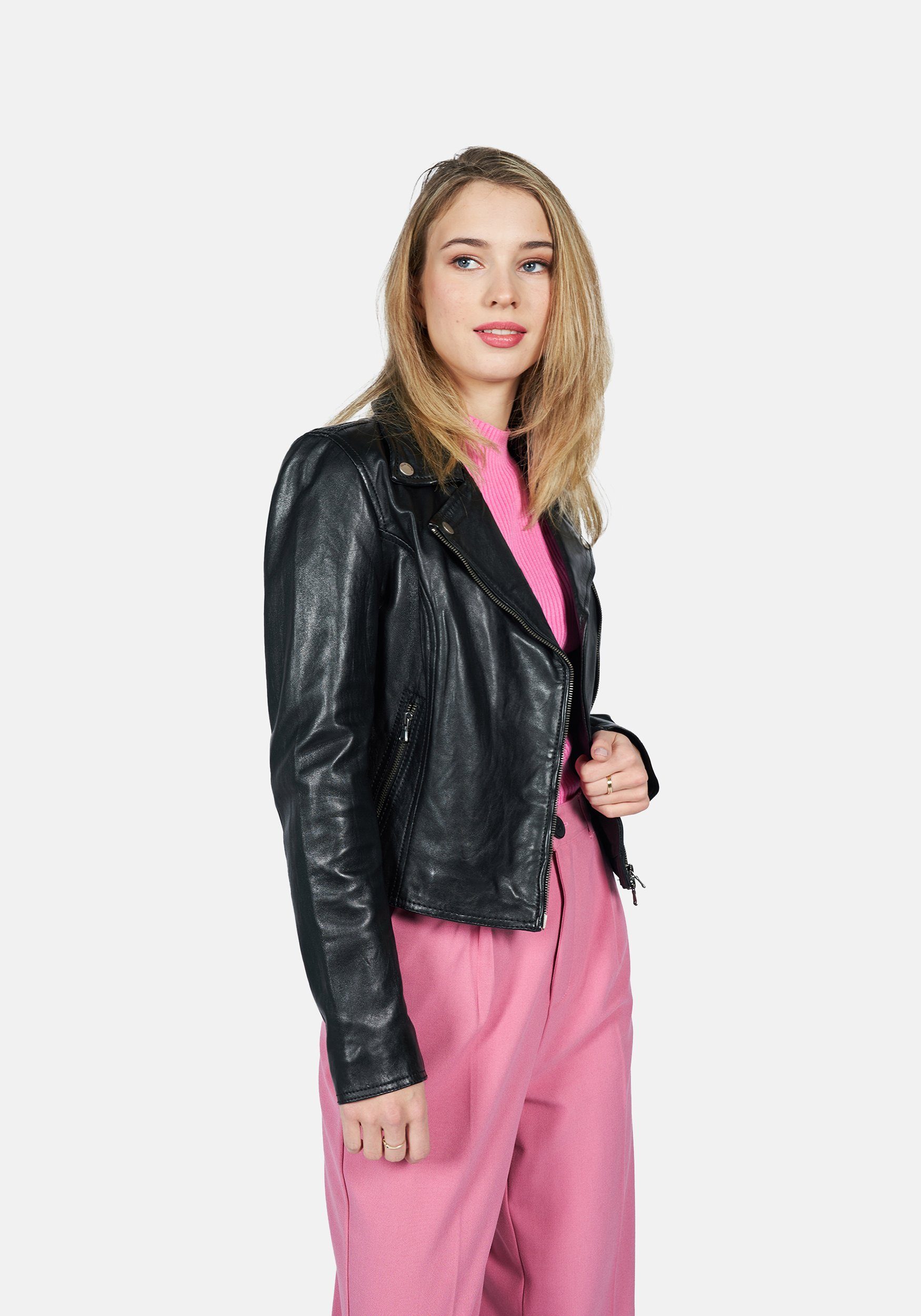 Freaky Nation Lederjacke »Bali-FN SC« • figurbetonte taillierte Passform günstig online kaufen