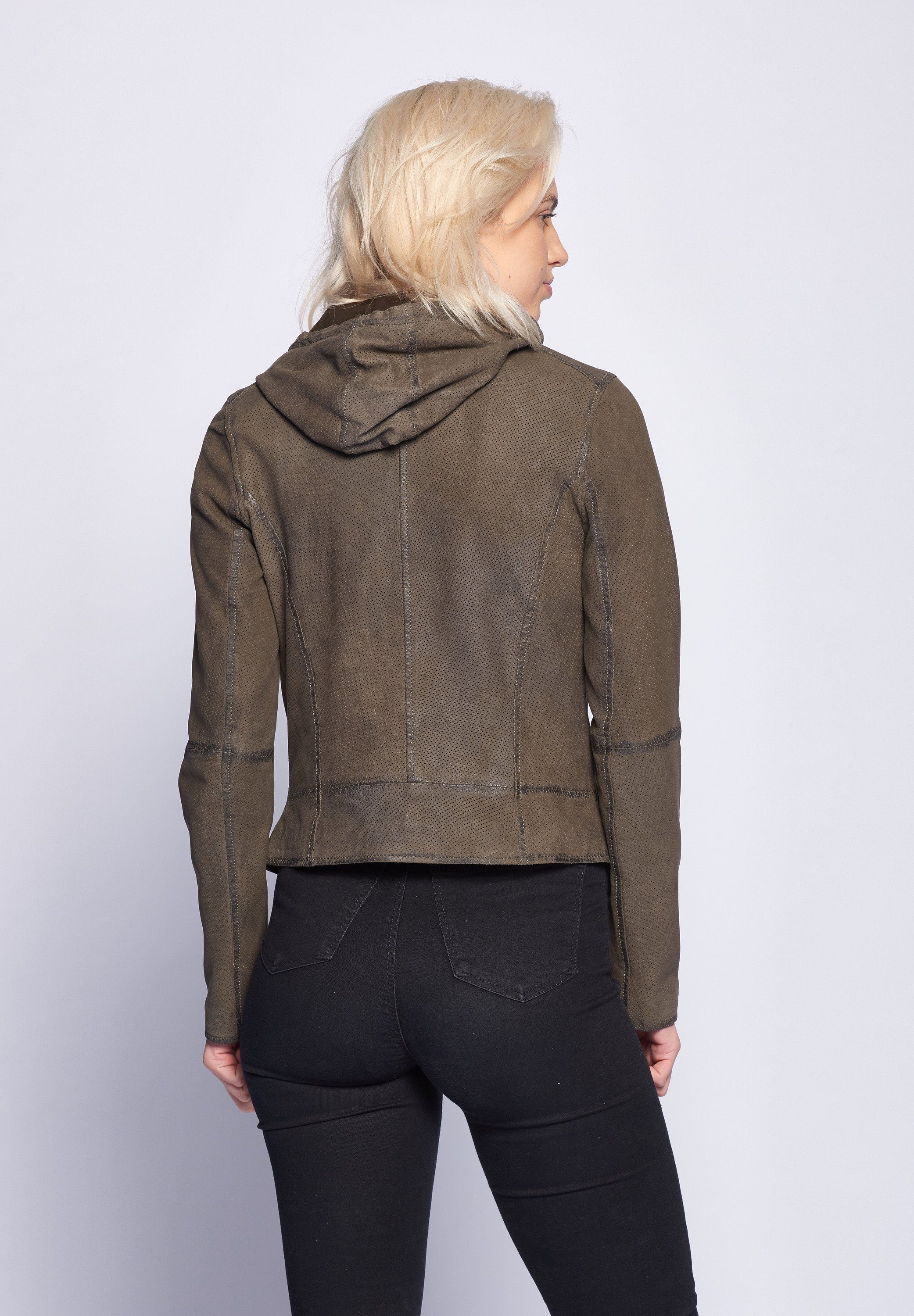 Citra Lederjacke Maze