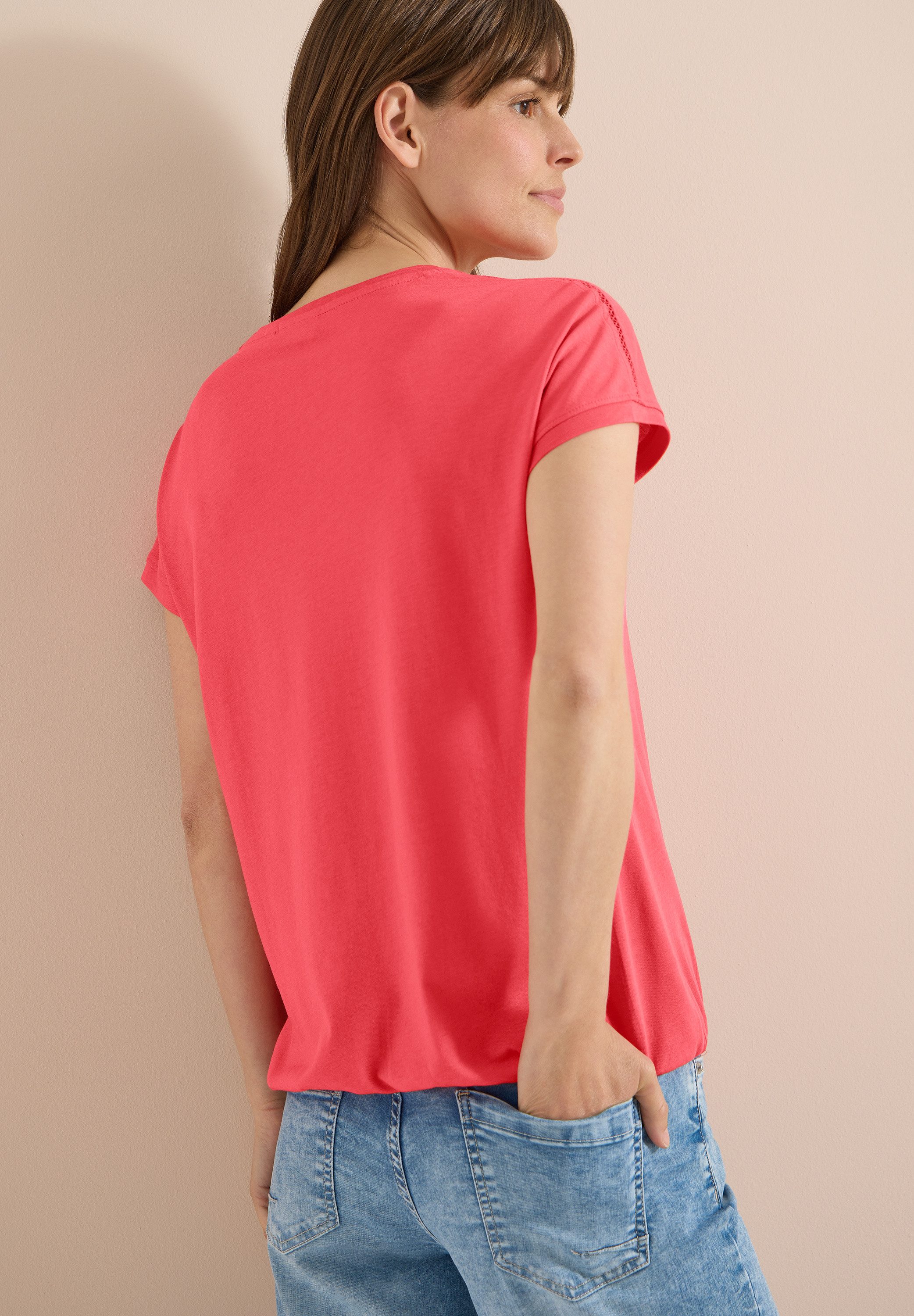 CECIL T-Shirt mit elastischem Bund