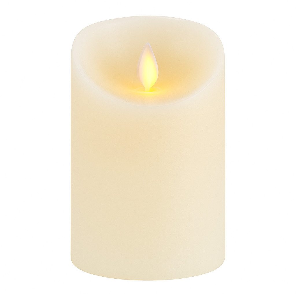 Marrakesch Orient & Mediterran Interior LED-Kerze Vintage Echtwachs LED Kerze 7,5 cm (1-tlg), Echtwachskerze