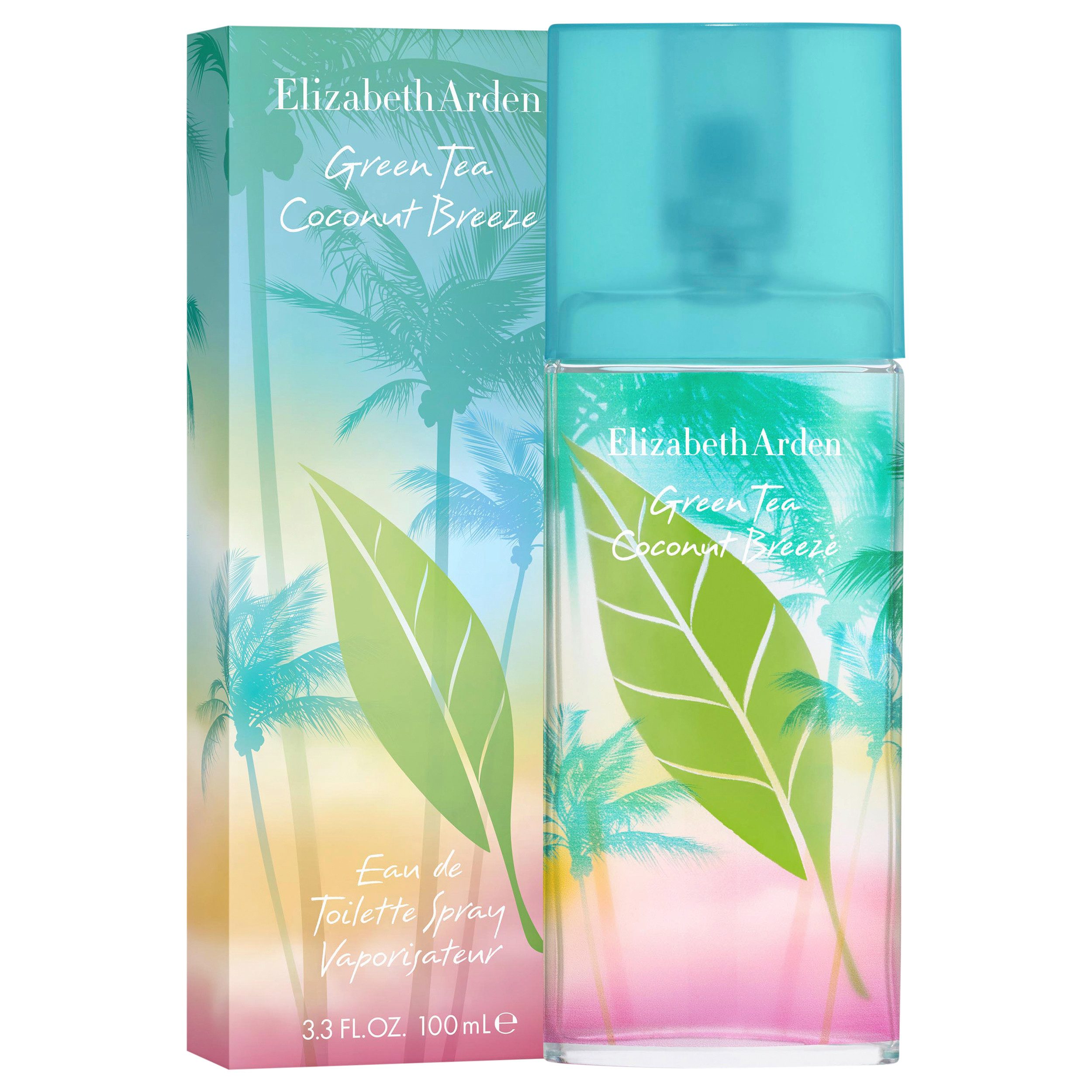 Elizabeth Arden Eau de Toilette GREEN TEA COCONUT BREEZE EDT, floral-fruchtig-zitrischer Duftcharakter, mit grünem Tee-Akkord