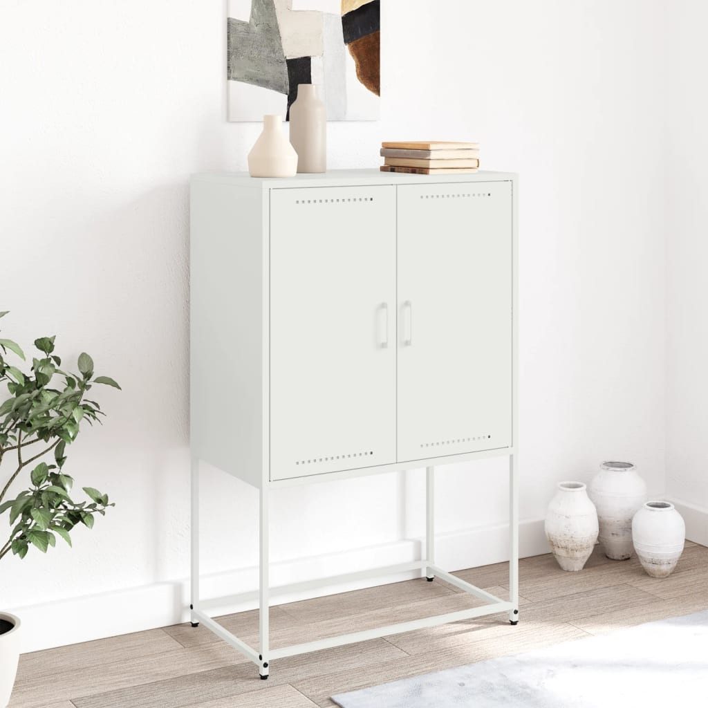 vidaXL Highboard Highboard Weiß 68,5x38,5x107 cm günstig online kaufen
