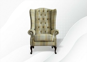 JVmoebel Chesterfield-Sofa Luxuriöse Beige Chesterfield Couchgarnitur 3+2+1 Sitzer, Made in Europe