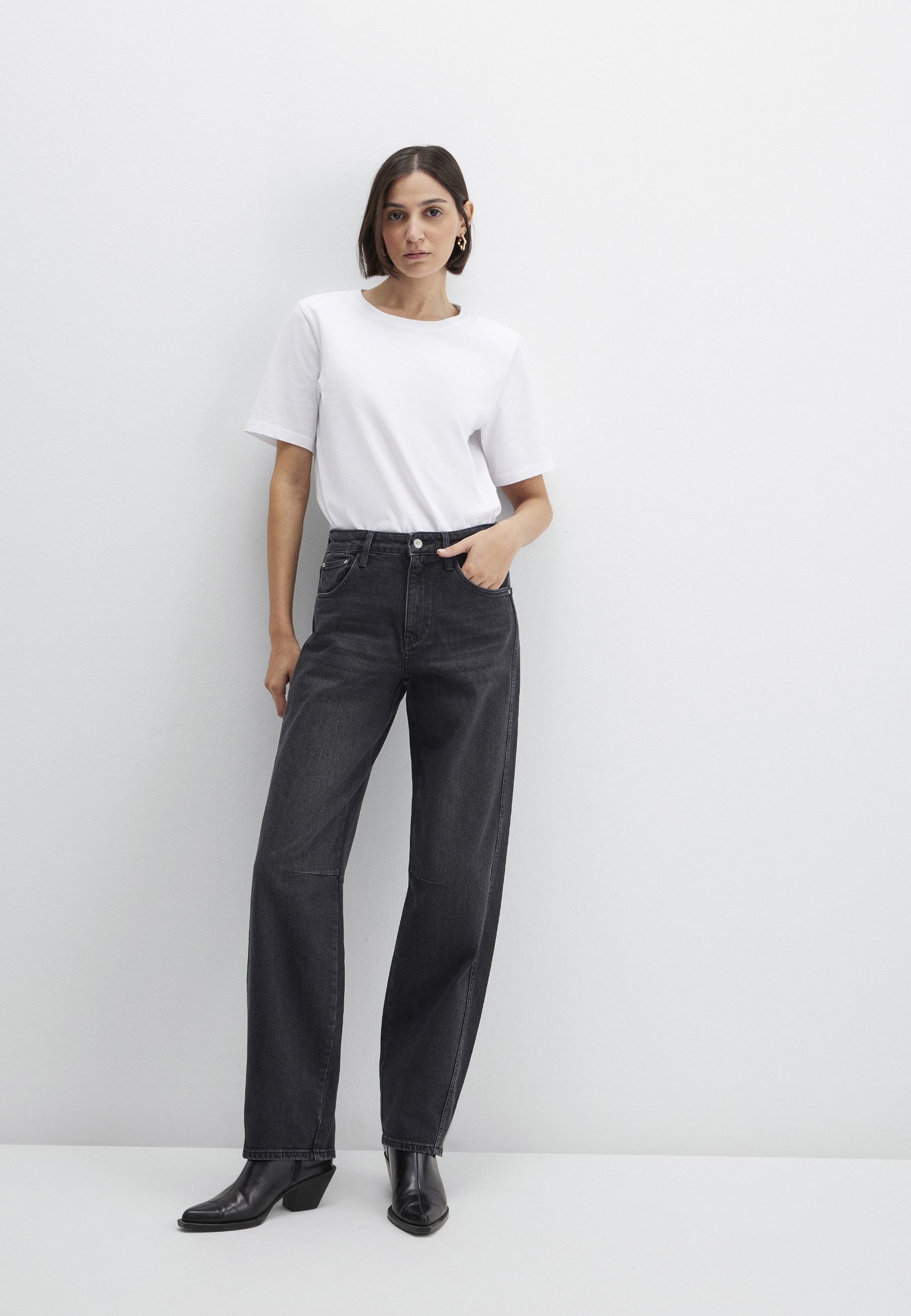 Mavi Weite Jeans LEILA W/Cut Baggy Jeans günstig online kaufen