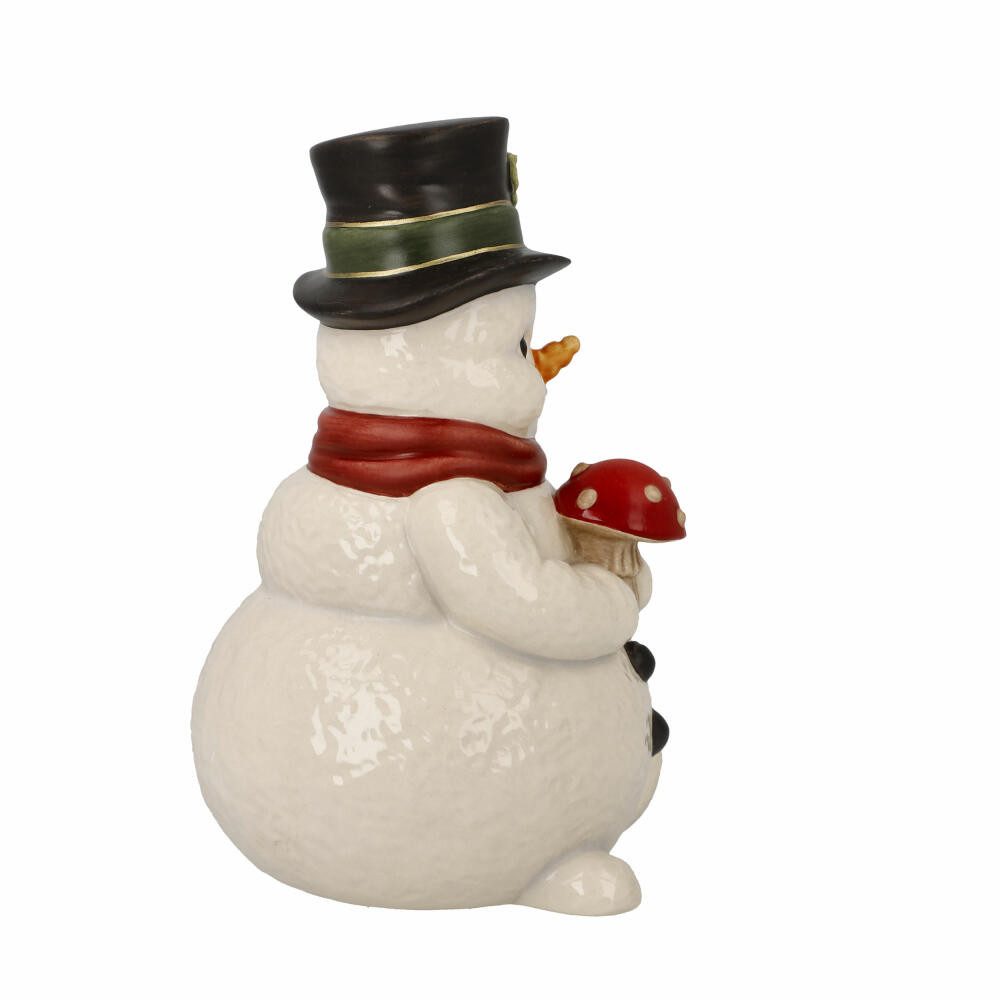 Goebel Weihnachtsfigur Kleiner Glücksbote - Schneemann