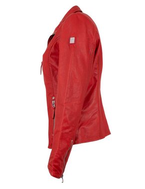 Gipsy by Mauritius Lederjacke GWEleen Gipsy by Mauritius - Damen Echtleder Lederjacke Lammnappa rot