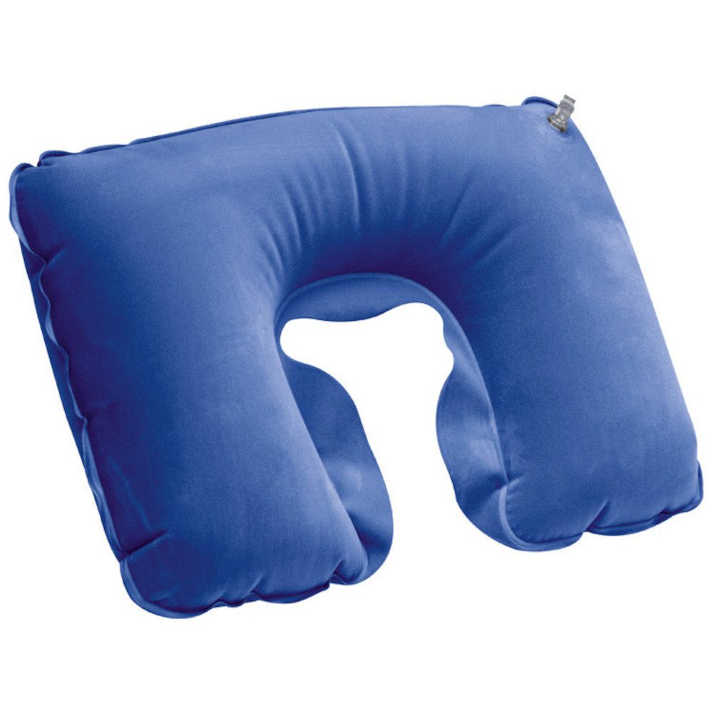 Reisekissen aufblasbares Kissen mit Etui / Reisekissen / Strandkissen / Farbe: bla