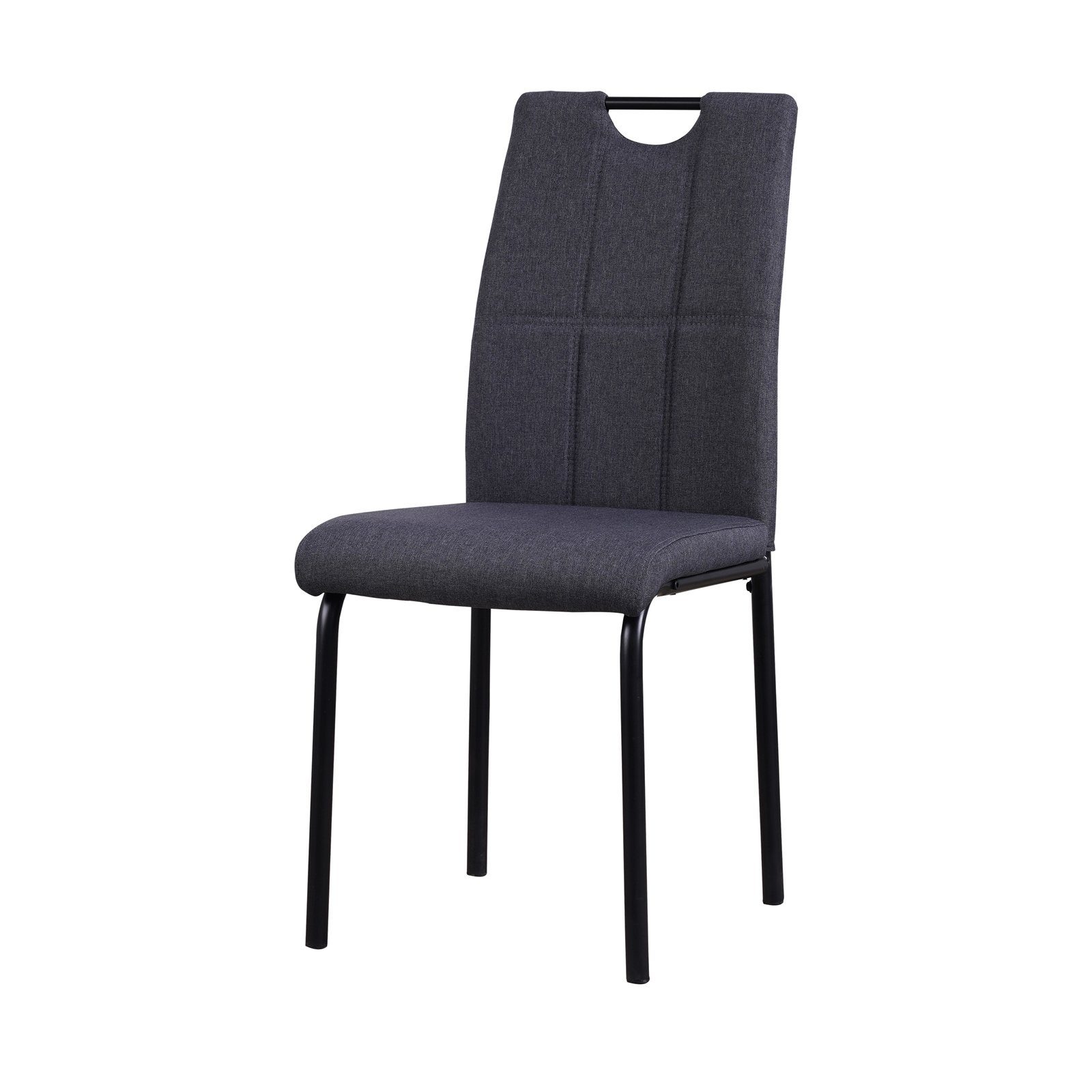 HTI-Living Esszimmerstuhl Stuhl Denton Grau (Stück, günstig online kaufen